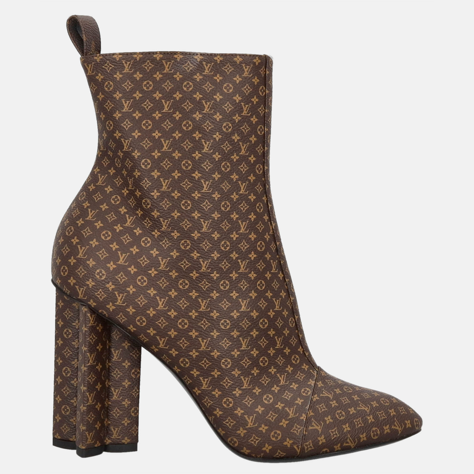 Louis Vuitton  Women's Leather Ankle Boots - Beige - EU 39