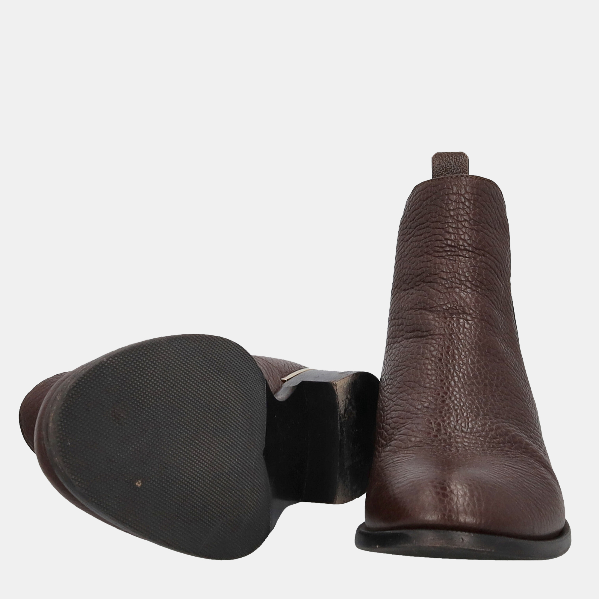 Louis Vuitton  Women's Leather Ankle Boots - Brown - EU 39