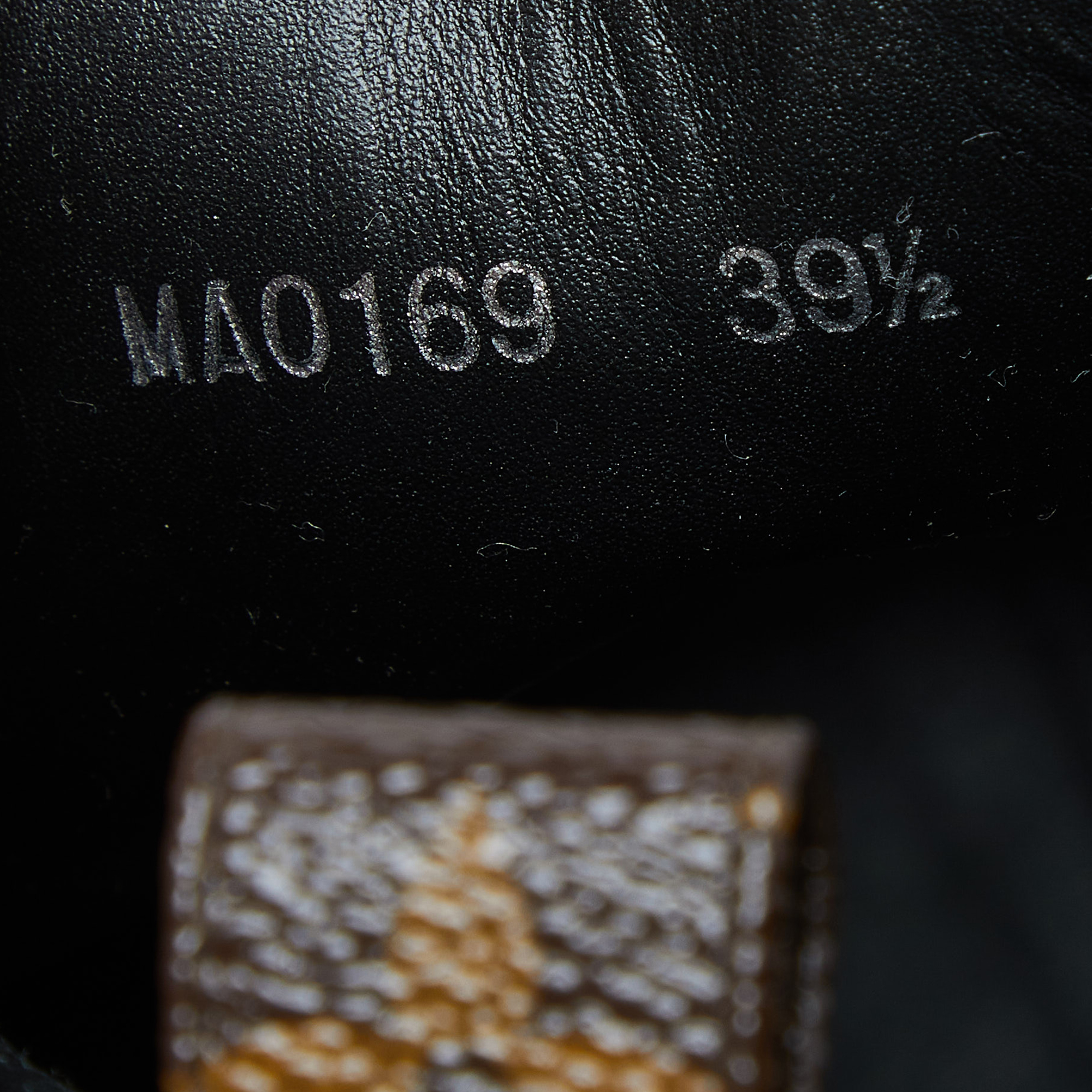 Louis Vuitton Black Suede And Monogram Canvas Laureate Desert Boots Size 39.5