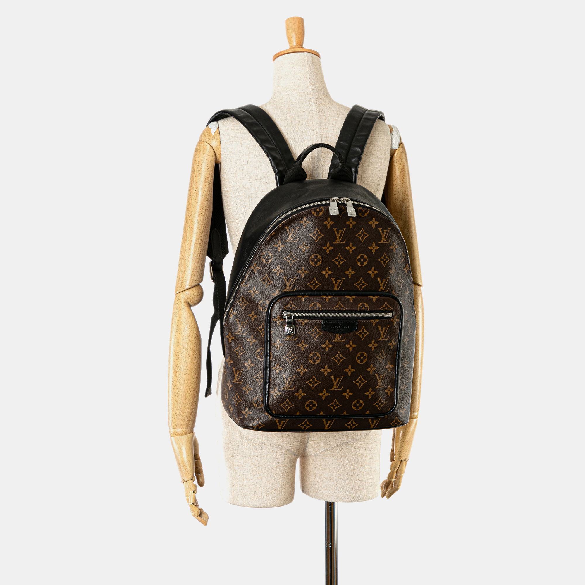 Louis Vuitton Brown Monogram Macassar Josh Backpack