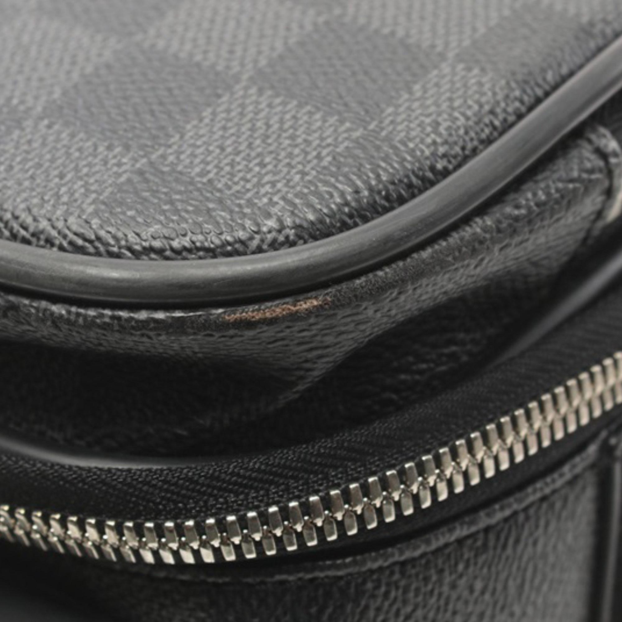 Louis Vuitton Black Damier Graphite Pegase Business 55