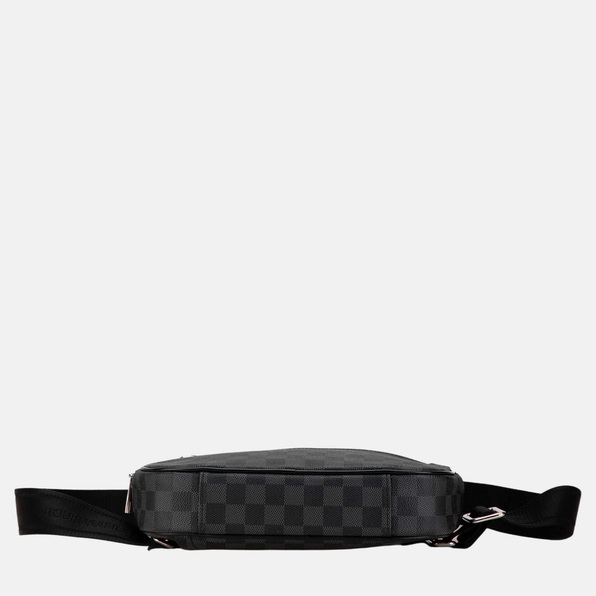 Louis Vuitton Black Damier Graphite Ambler