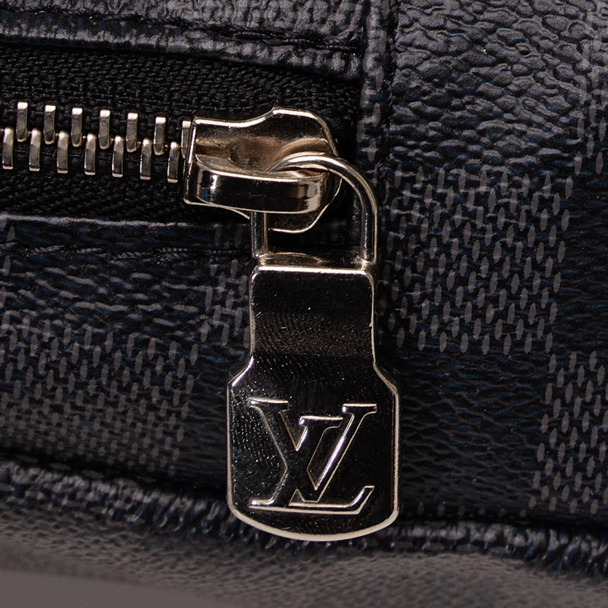 Louis Vuitton Black Damier Graphite LV League Avenue Sling