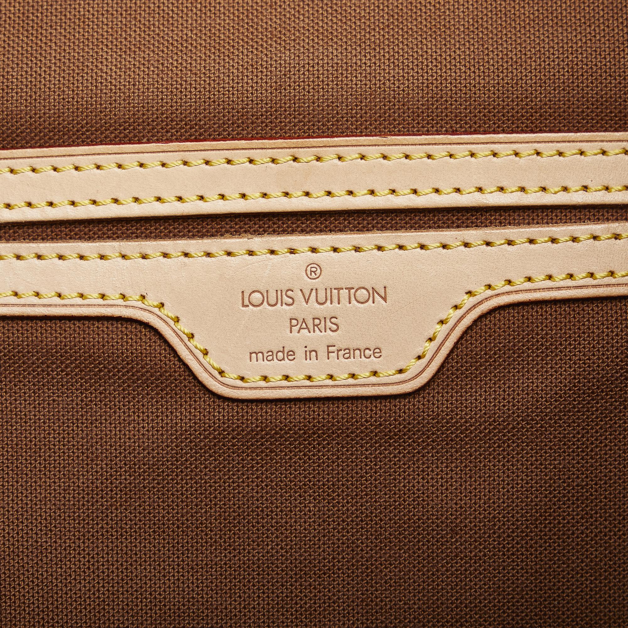 Louis Vuitton Brown Monogram Montsouris GM