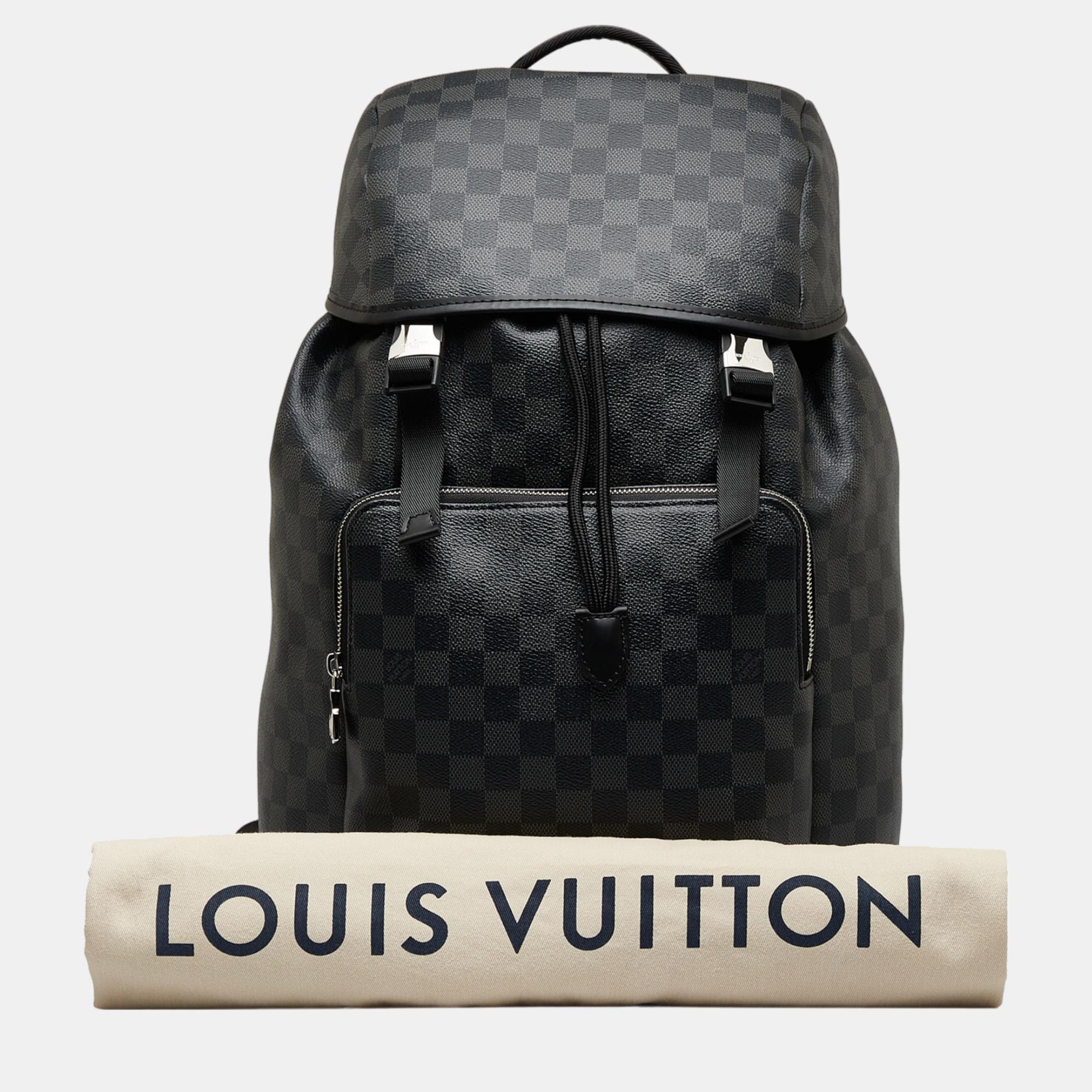 Louis Vuitton Black Damier Graphite Zack