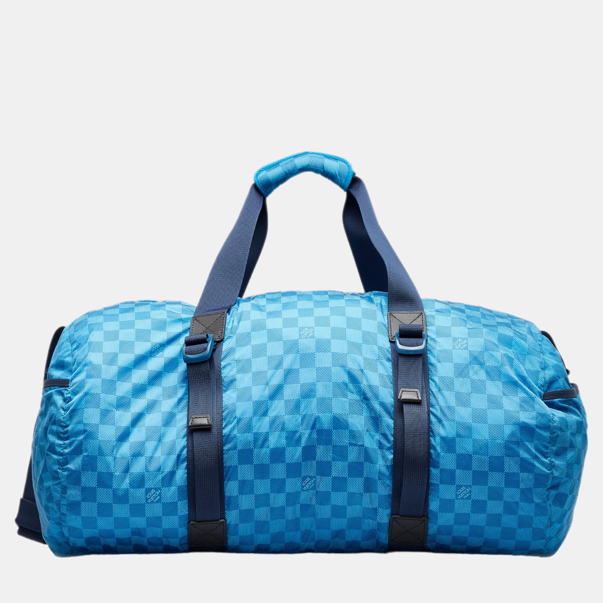 Louis Vuitton Blue Damier Aventure Practical Bag