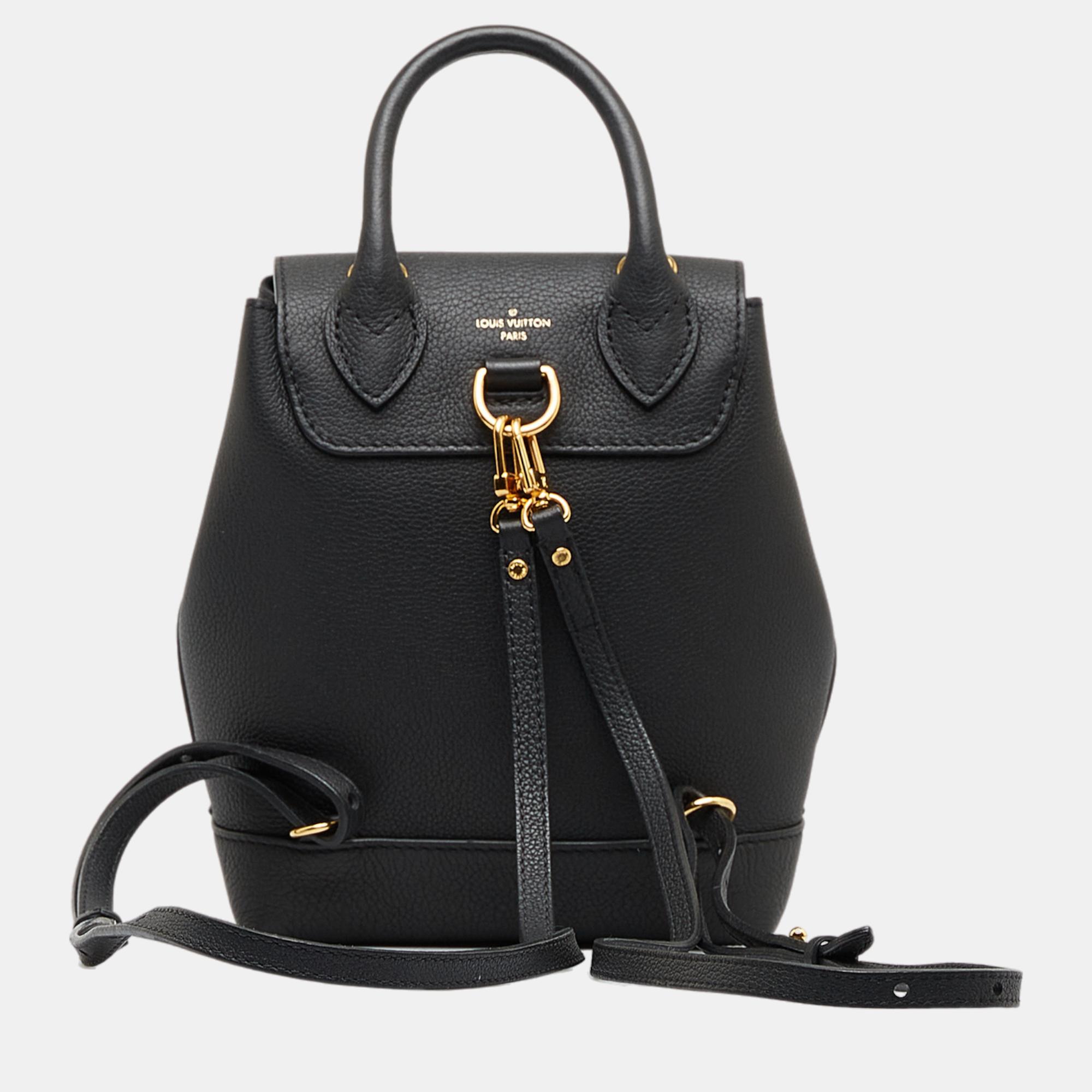 Louis Vuitton Black Lockme Backpack