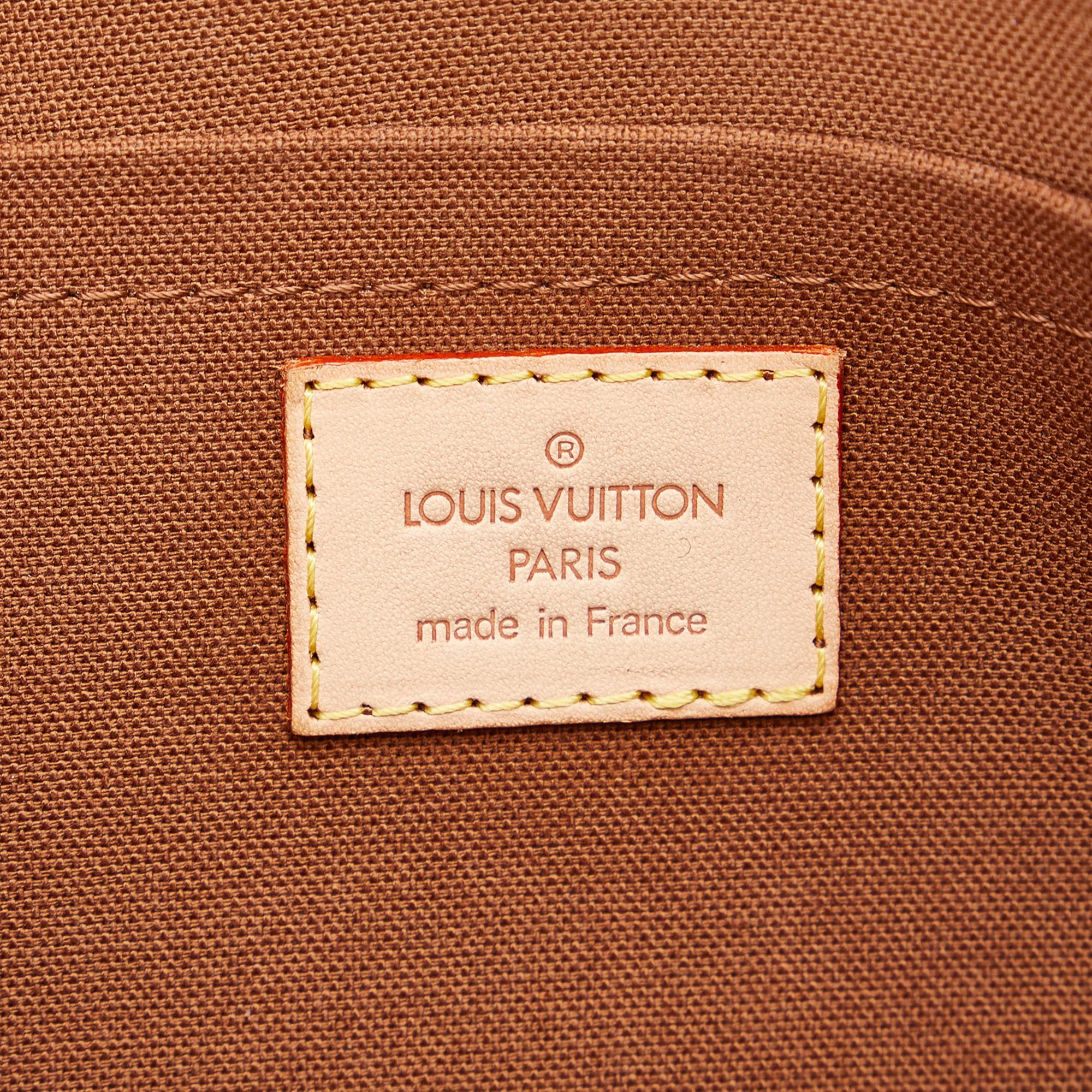 Louis Vuitton Brown Monogram Pochette Marelle PM