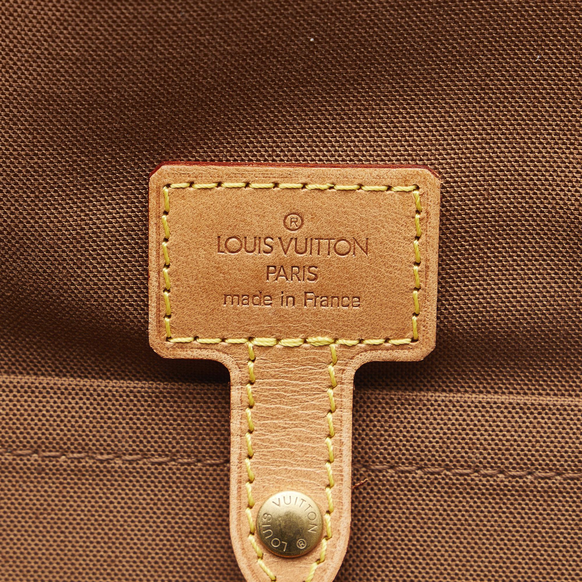 Louis Vuitton Brown Monogram Packall GM