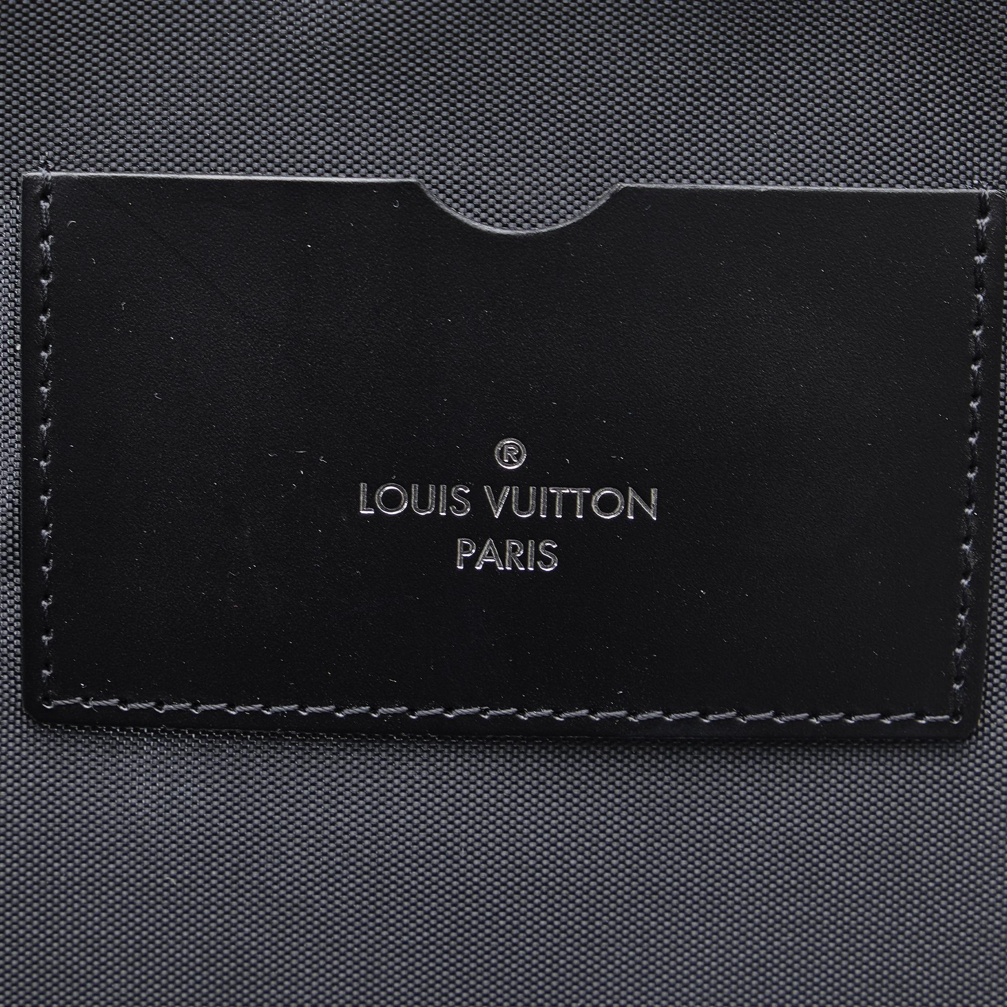Louis Vuitton Black Damier Graphite Pegase 55