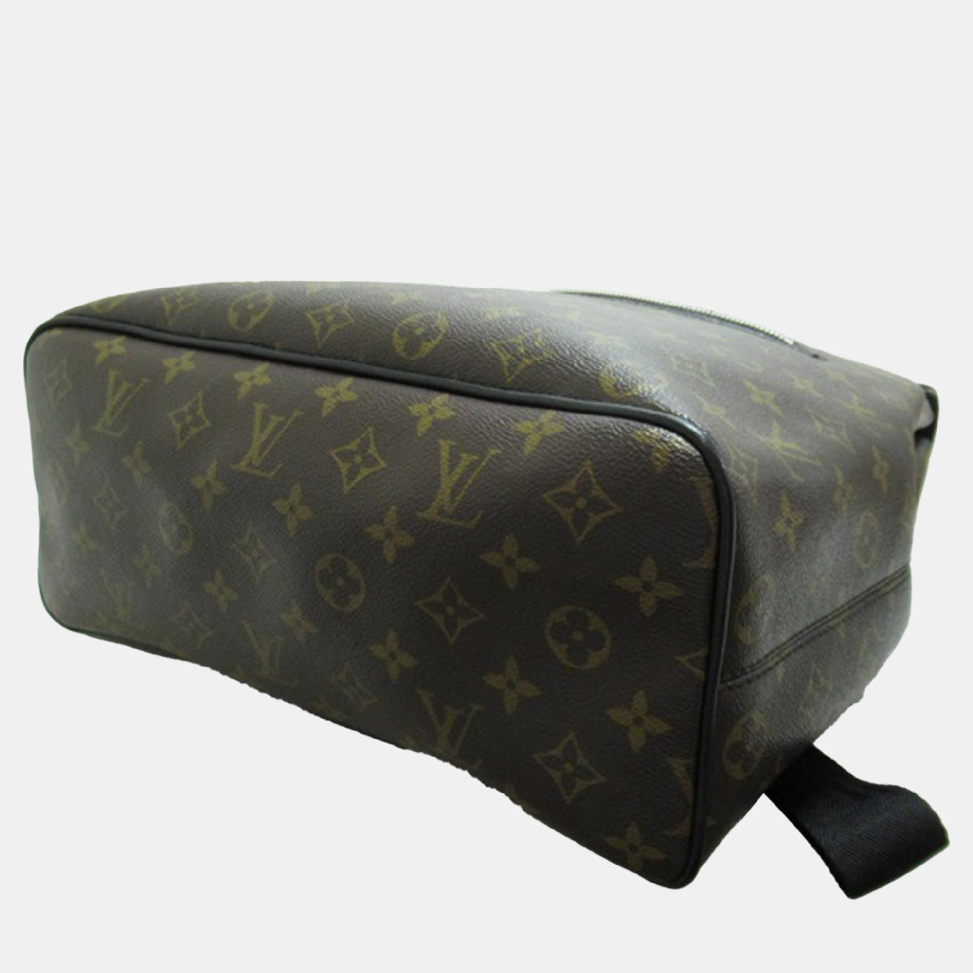 Louis Vuitton Brown Monogram Macassar Palk Backpack