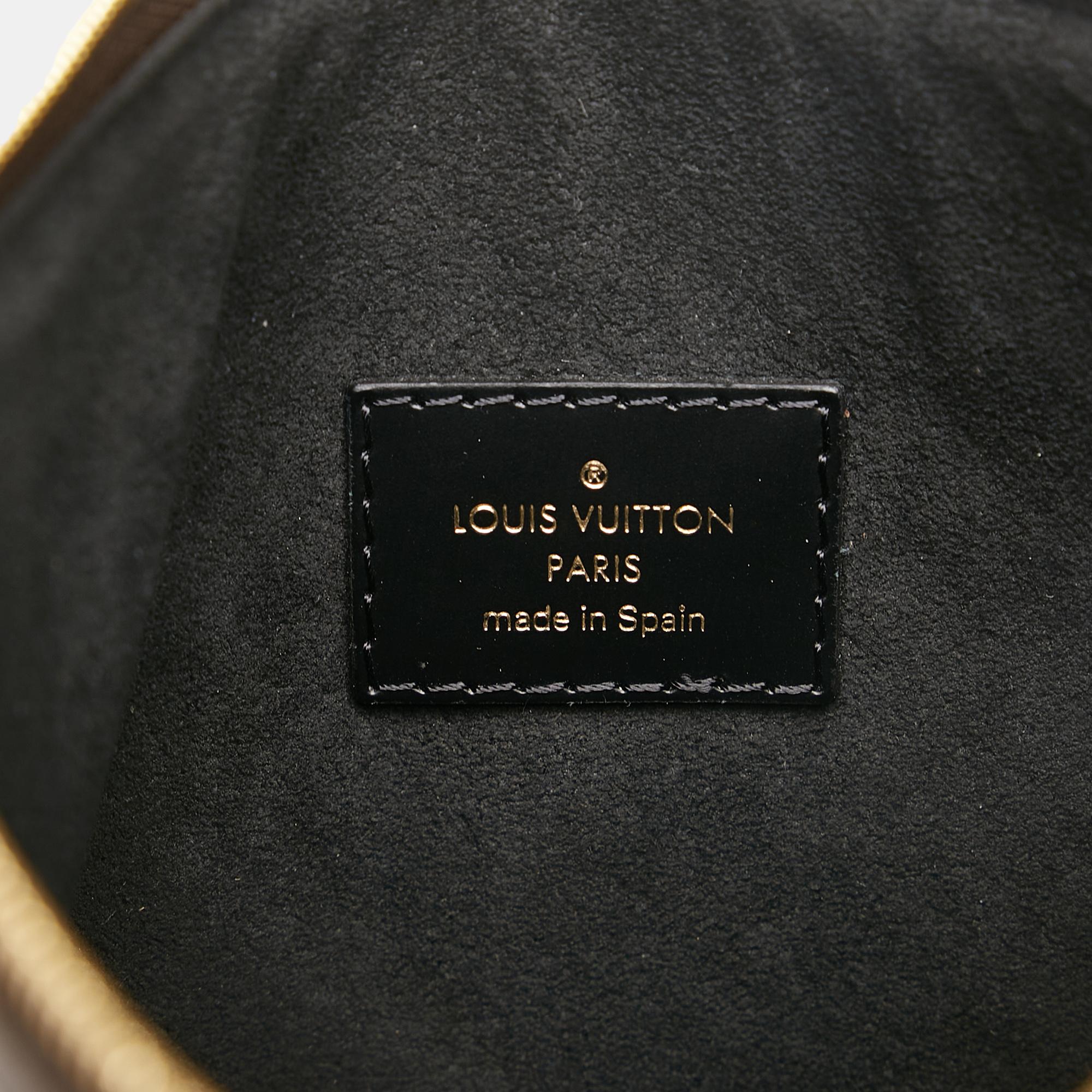 Louis Vuitton Brown Monogram City Pouch Patches