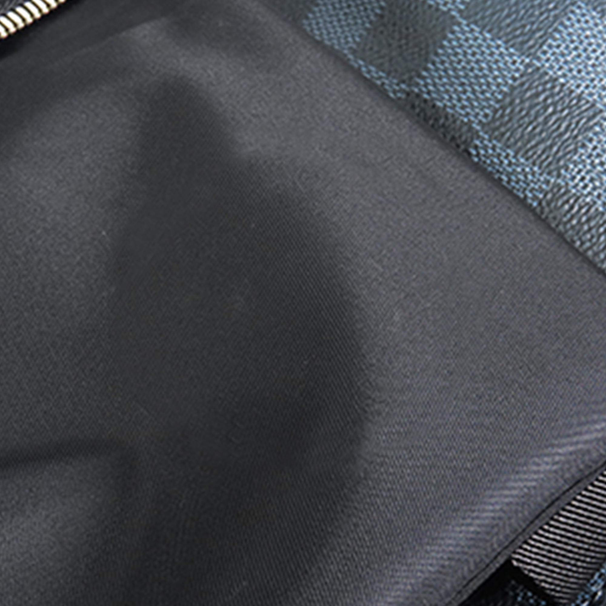 Louis Vuitton Black/Blue Damier Cobalt Matchpoint Hybrid Backpack