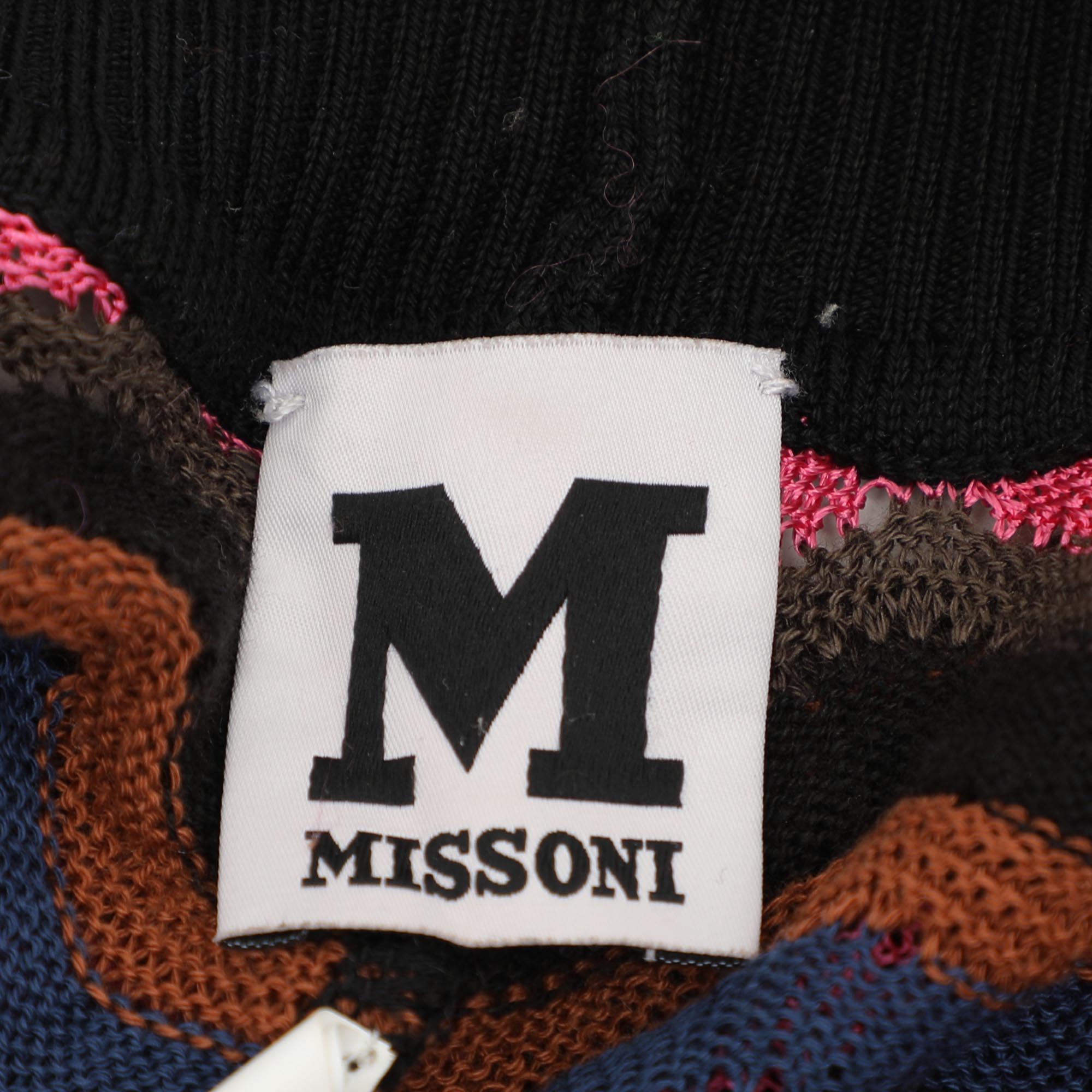 M Missoni Multicolor Knit Trouser L