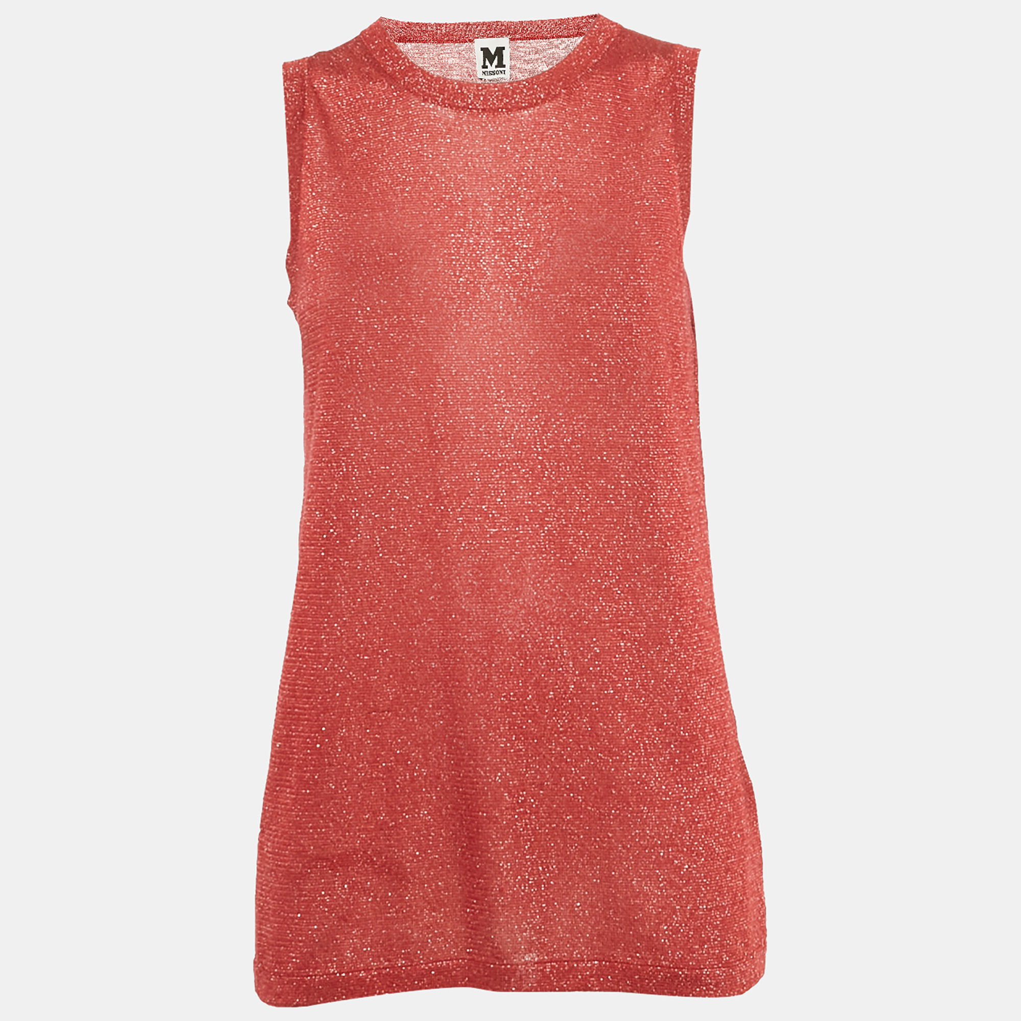 Lurex Knit Sleeveless Top M - M Missoni - Modalova