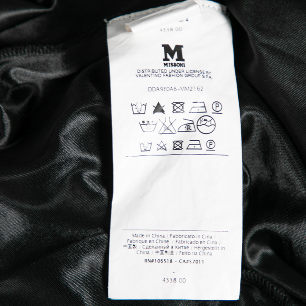 M Missoni Grey Knit Maxi Skirt M