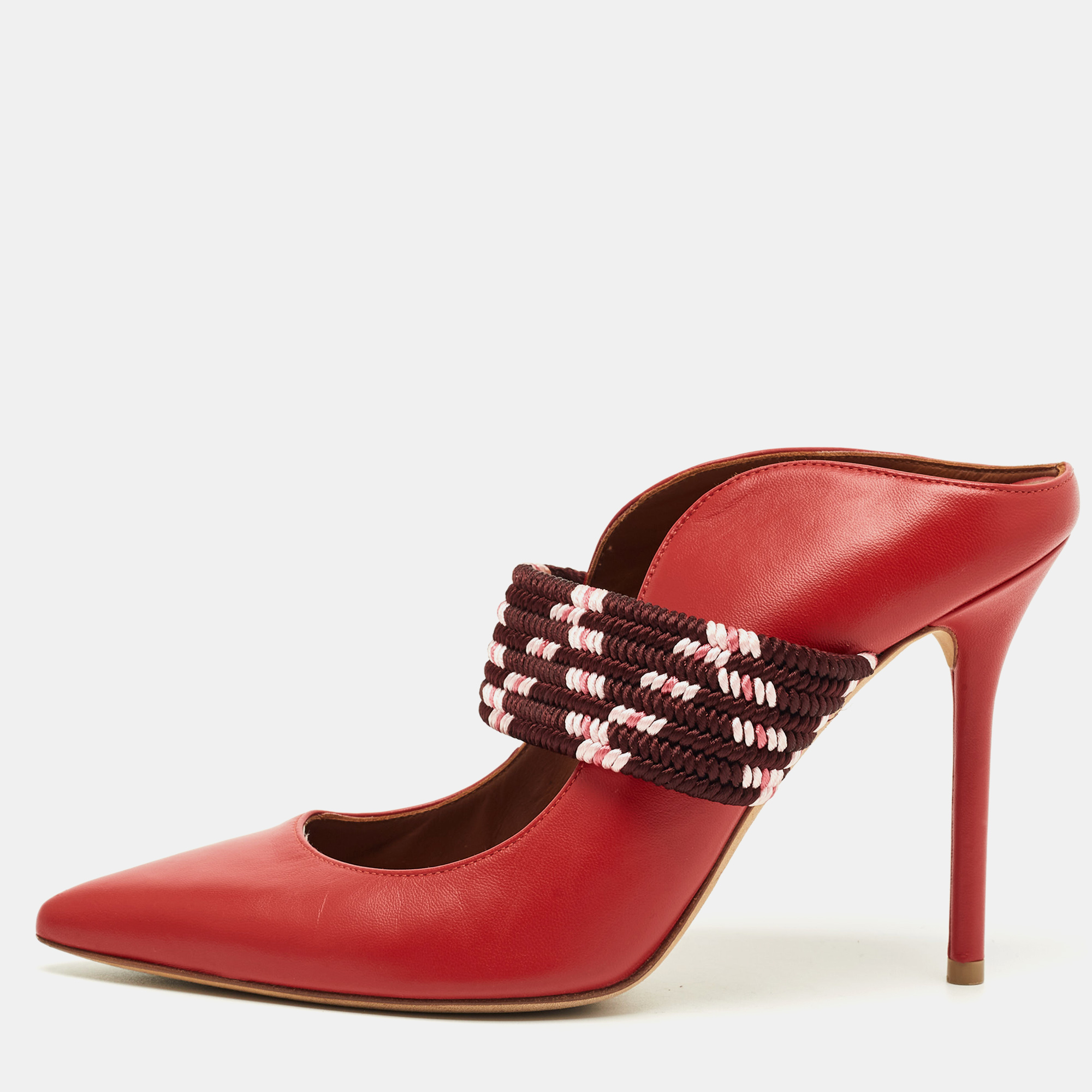 Malone Souliers Red Leather Mara Mules Size
Malone Souliers Red Leather Mara Mules Size