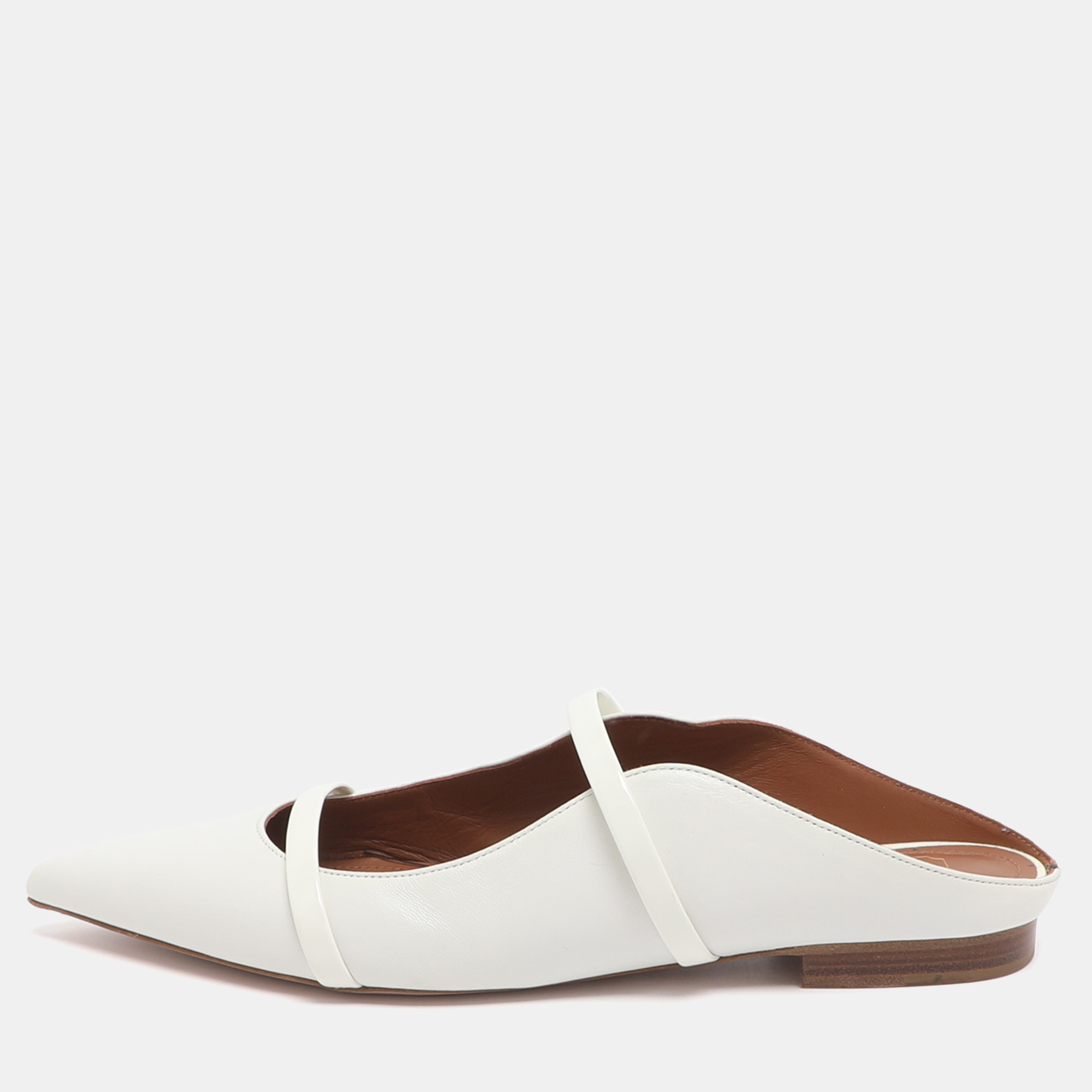 Malone Souliers Maureen Size White Leather Flats
Malone Souliers Maureen Size White Leather Flats