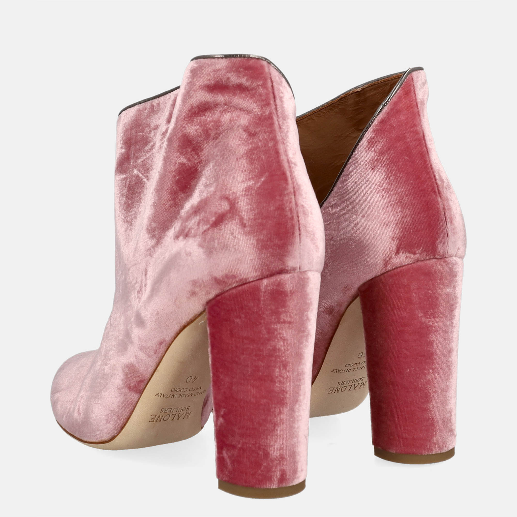 Malone Souliers  Women's Leather Ankle Boots - Pink - EU 40
