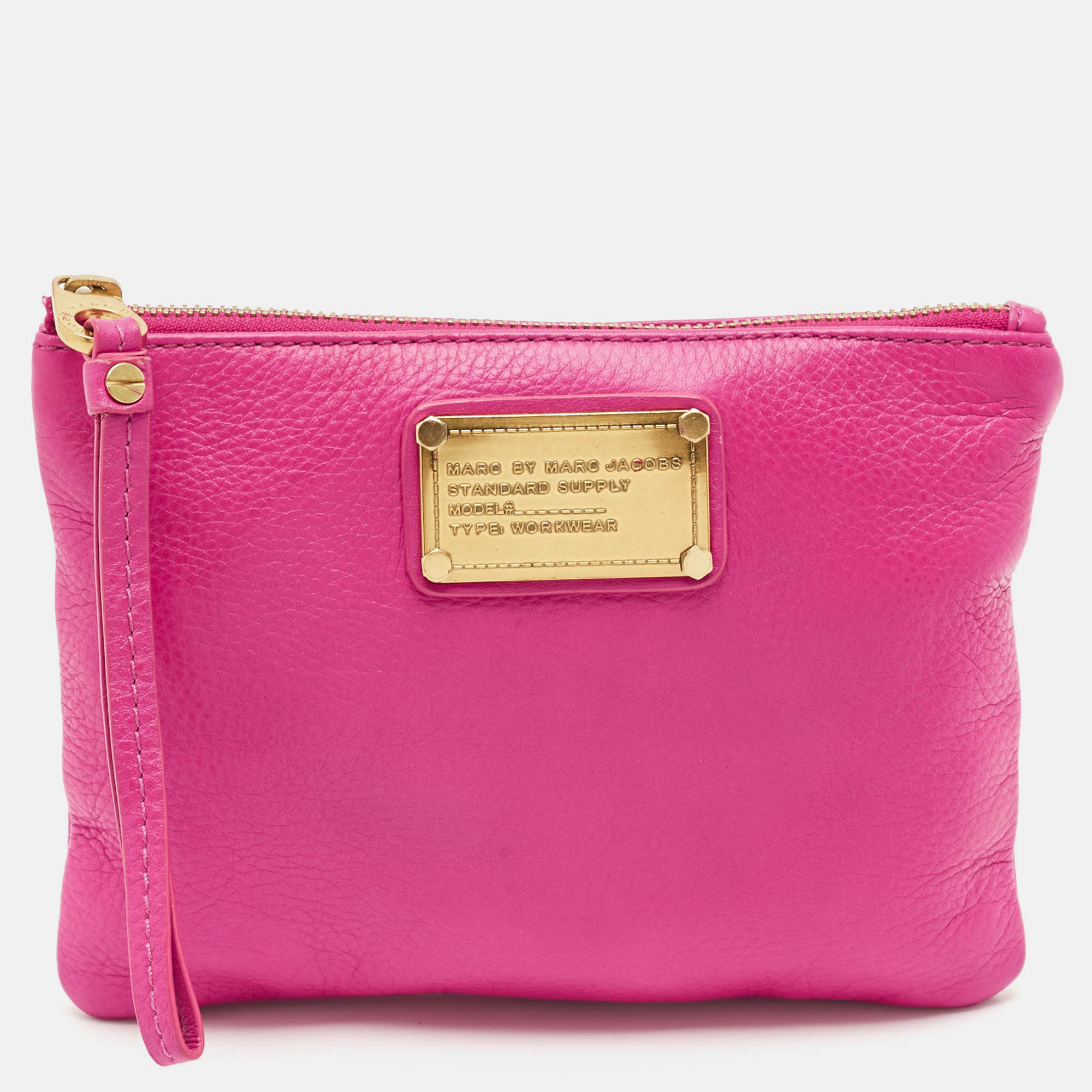 Marc by Marc Jacobs Fuchsia Leather Classic Q Wristlet Clutch, Pink
Marc by Marc Jacobs Fuchsia Leather Classic Q Wristlet Clutch, Pink