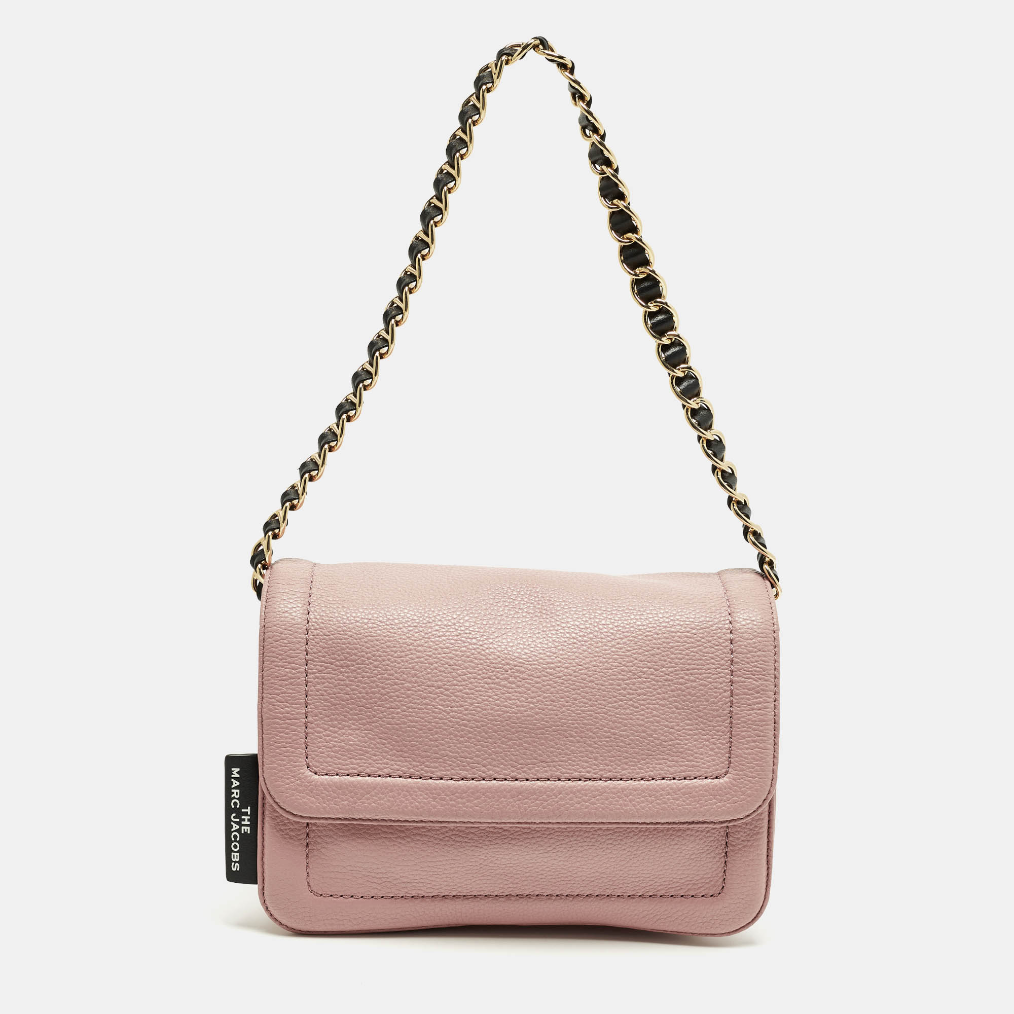 Marc by Marc Jacobs The Cushion Pink/Black Leather Shoulder Bag
Marc by Marc Jacobs The Cushion Pink/Black Leather Shoulder Bag