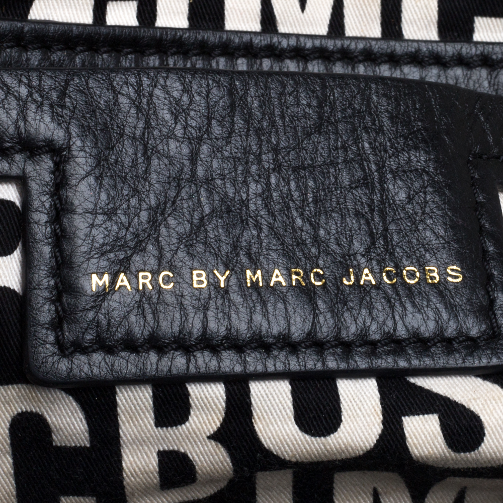Marc By Marc Jacobs Black Leather Satchel
