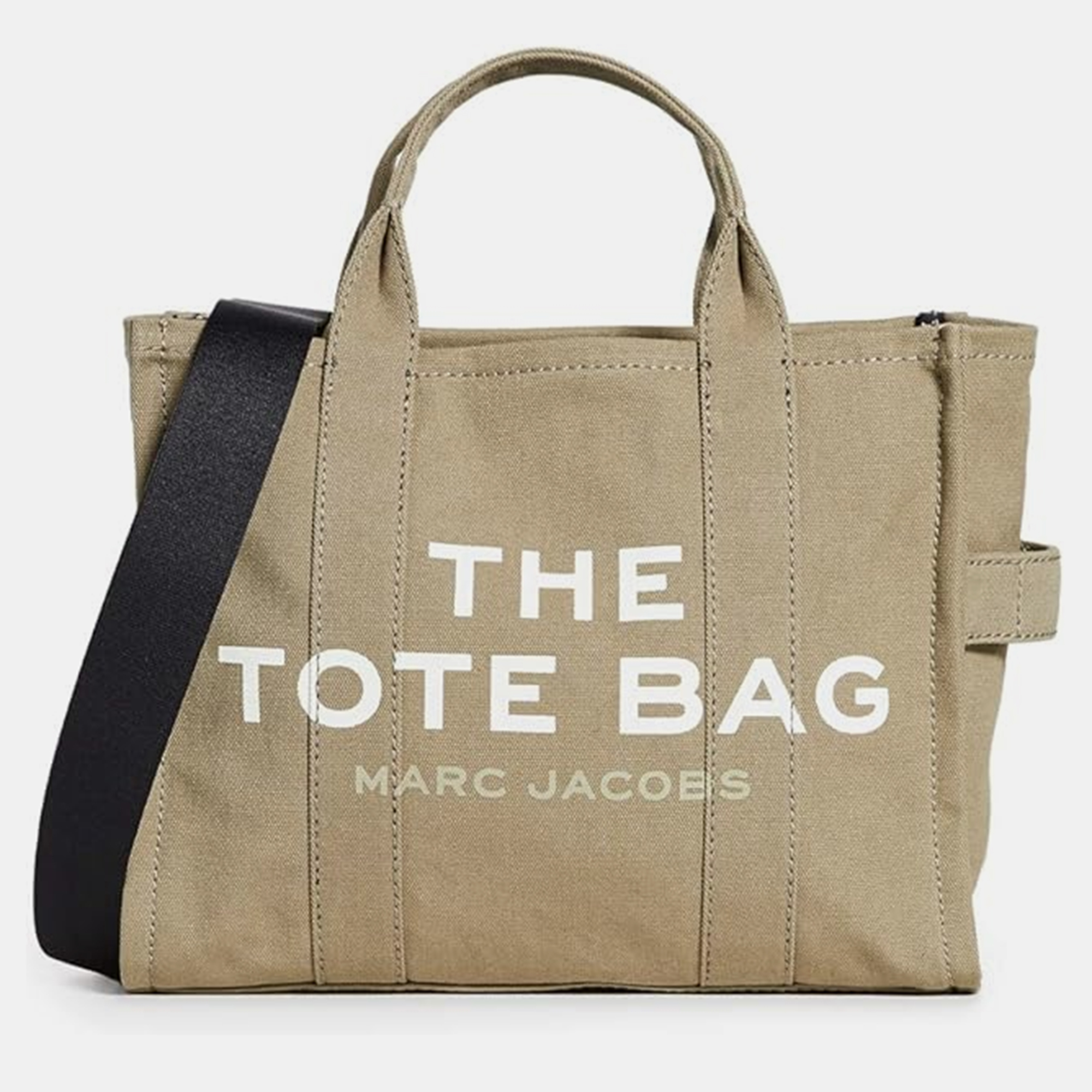 Marc Jacobs Slate Green Cotton Tote
