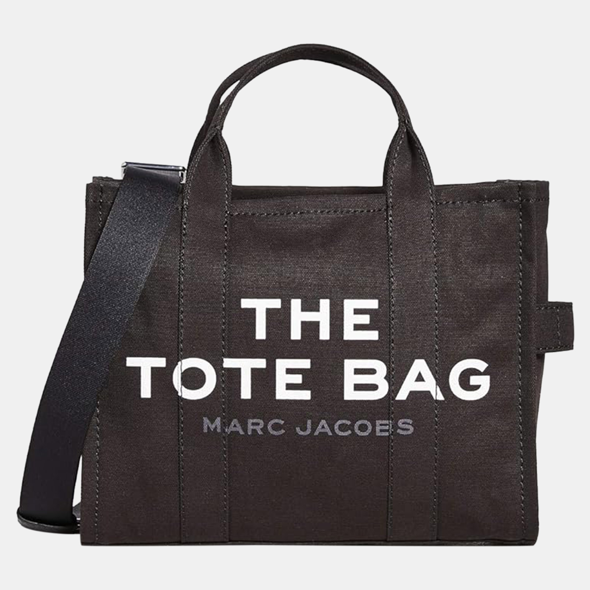 Marc Jacobs Black Cotton Tote
