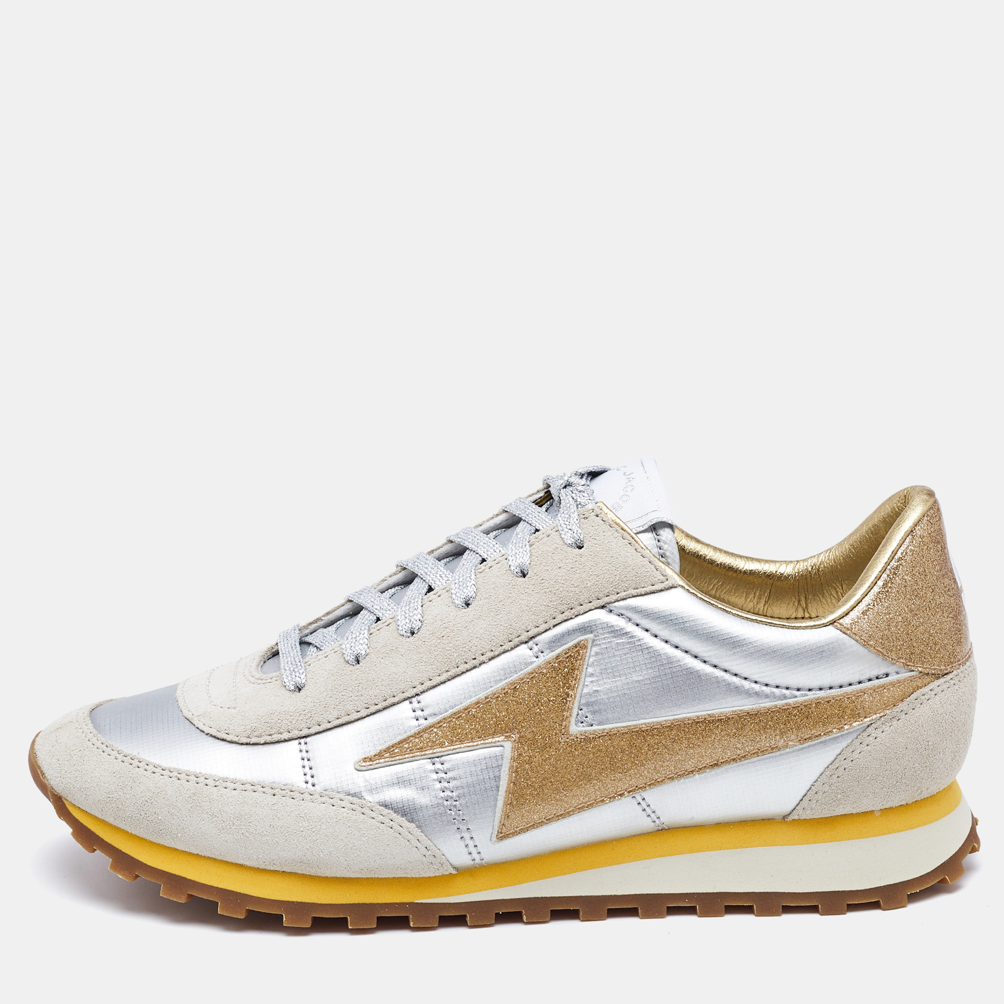 Marc Jacobs Two Tone Suede and Leather Lace Up Sneakers Size, Multicolor
Marc Jacobs Two Tone Suede and Leather Lace Up Sneakers Size, Multicolor