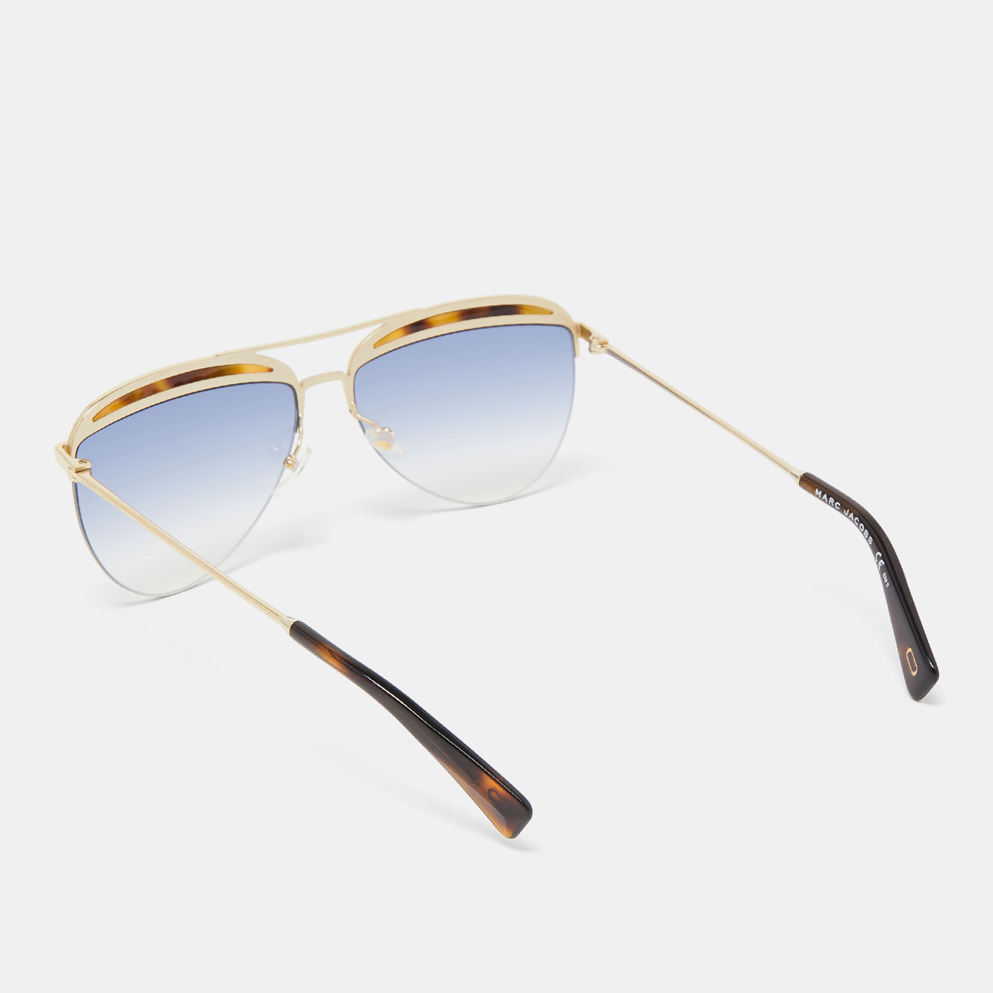 Marc Jacobs Blue/Brown Gradient 268/S Aviator Sunglasses