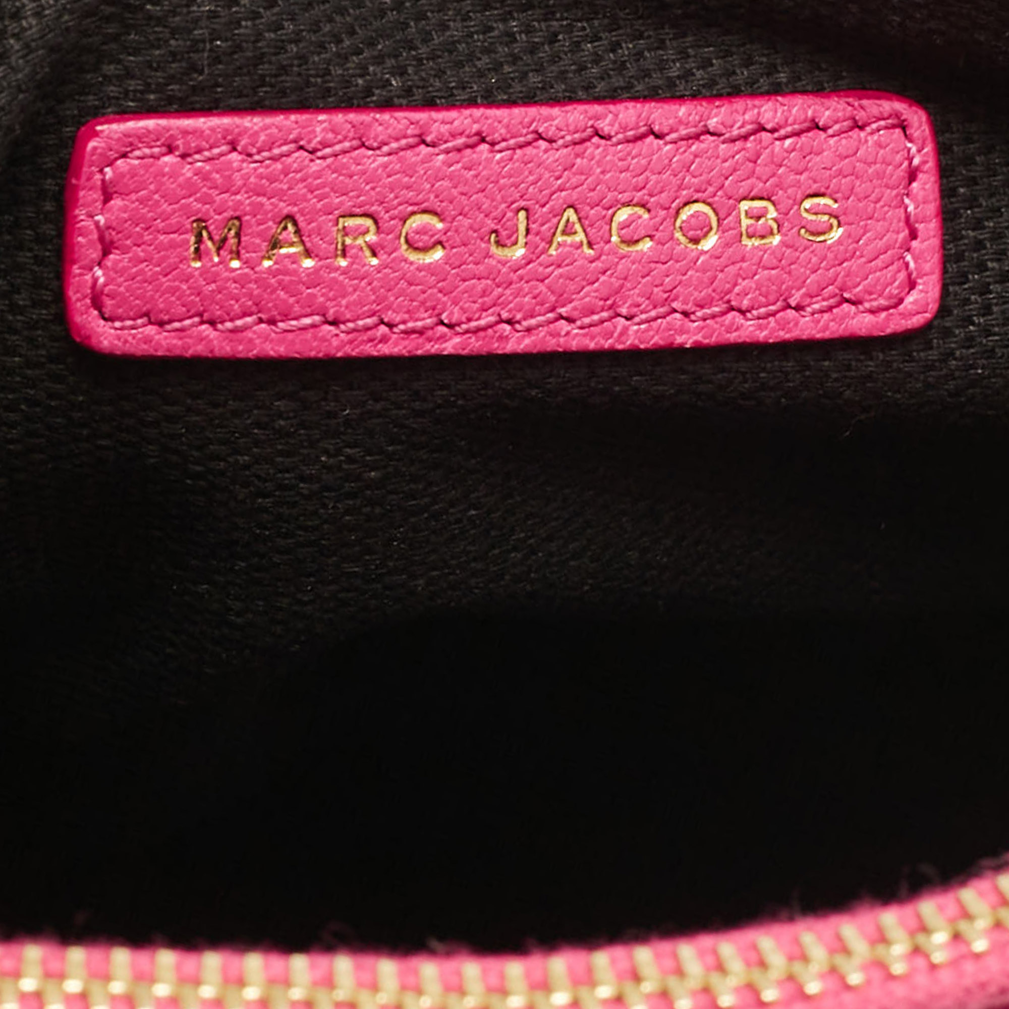 Marc Jacobs Pink Quilted Leather Large Single Shoulder Bag