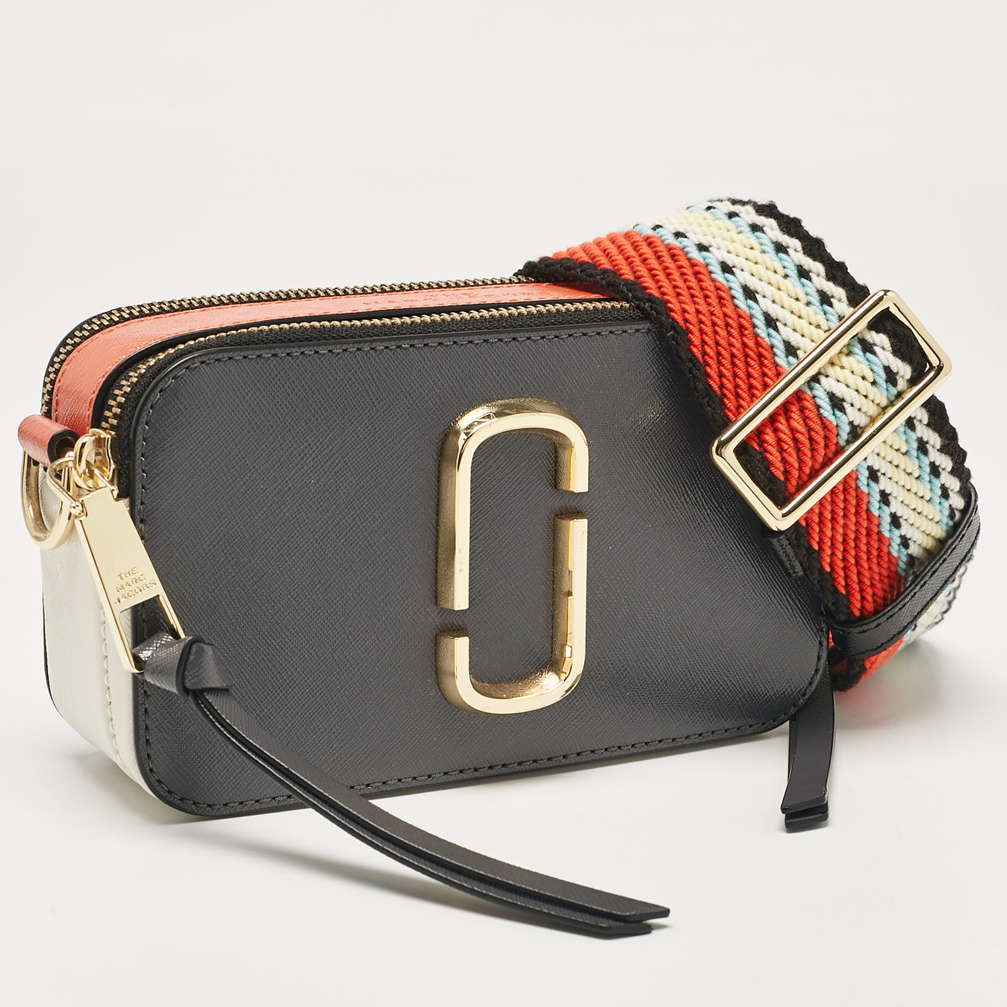 Marc Jacobs Multicolor Patent Leather Snapshot Crossbody Bag