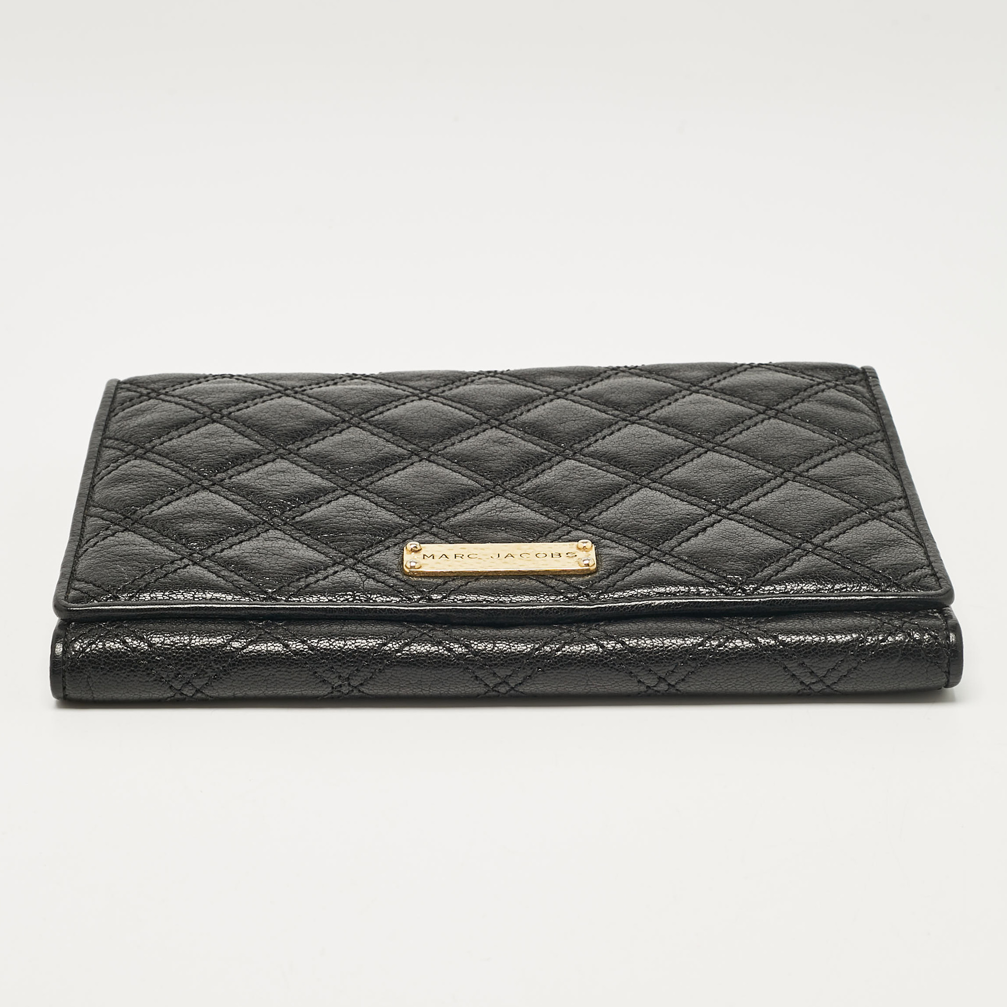 Marc Jacobs Black Quilted Leather All I One Shoulder Bag