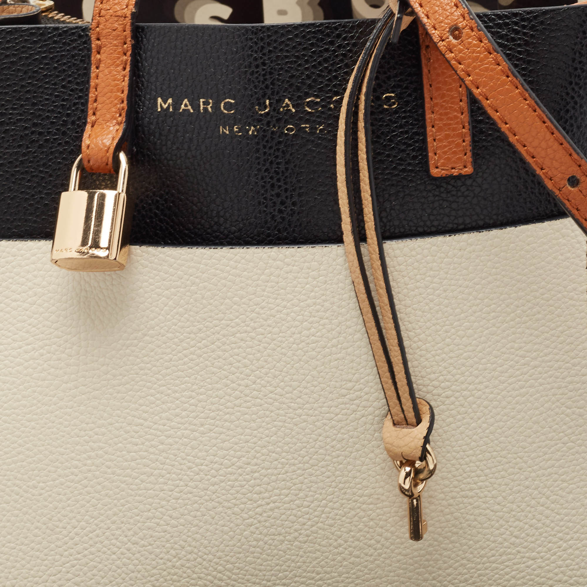 Marc Jacobs Multicolor Leather Mini Grind Tote