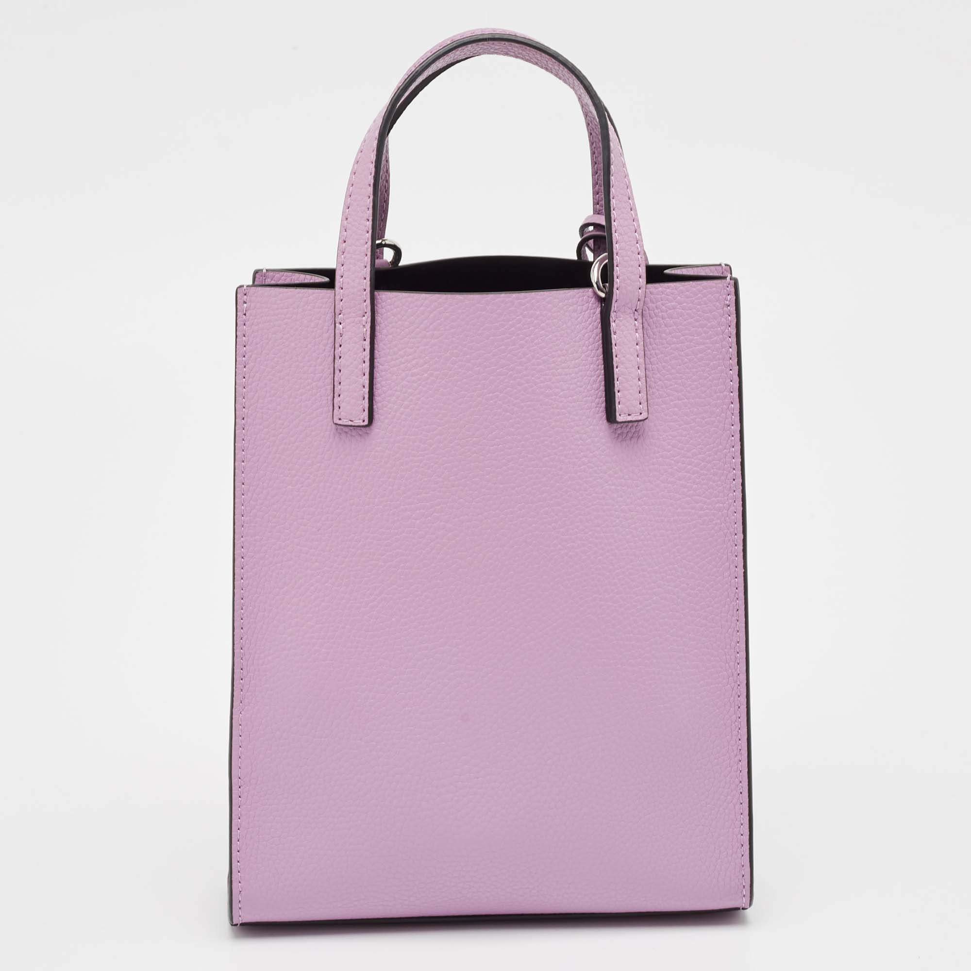 Marc Jacobs Lavender Leather Micro Grind Tote