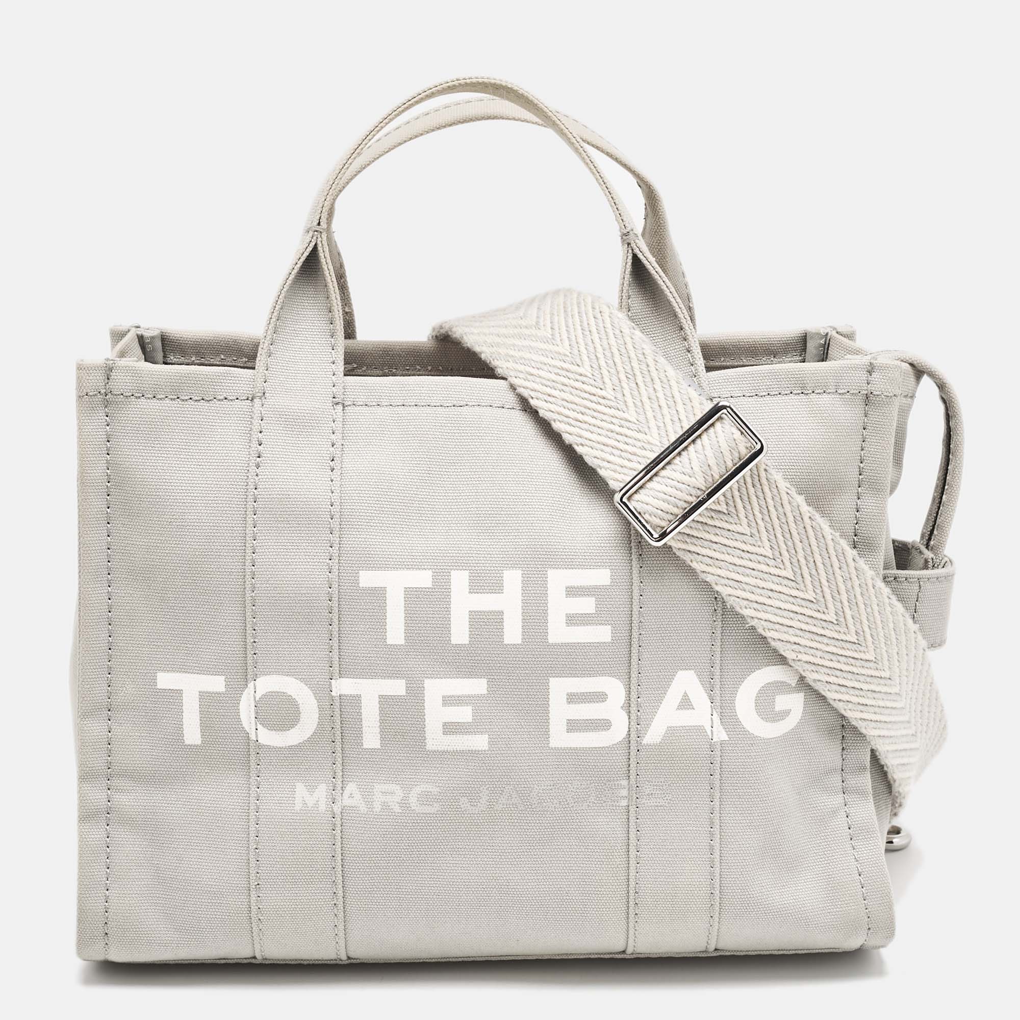 Marc Jacobs Grey Canvas Medium The Tote Bag - Marc Jacobs - Modalova