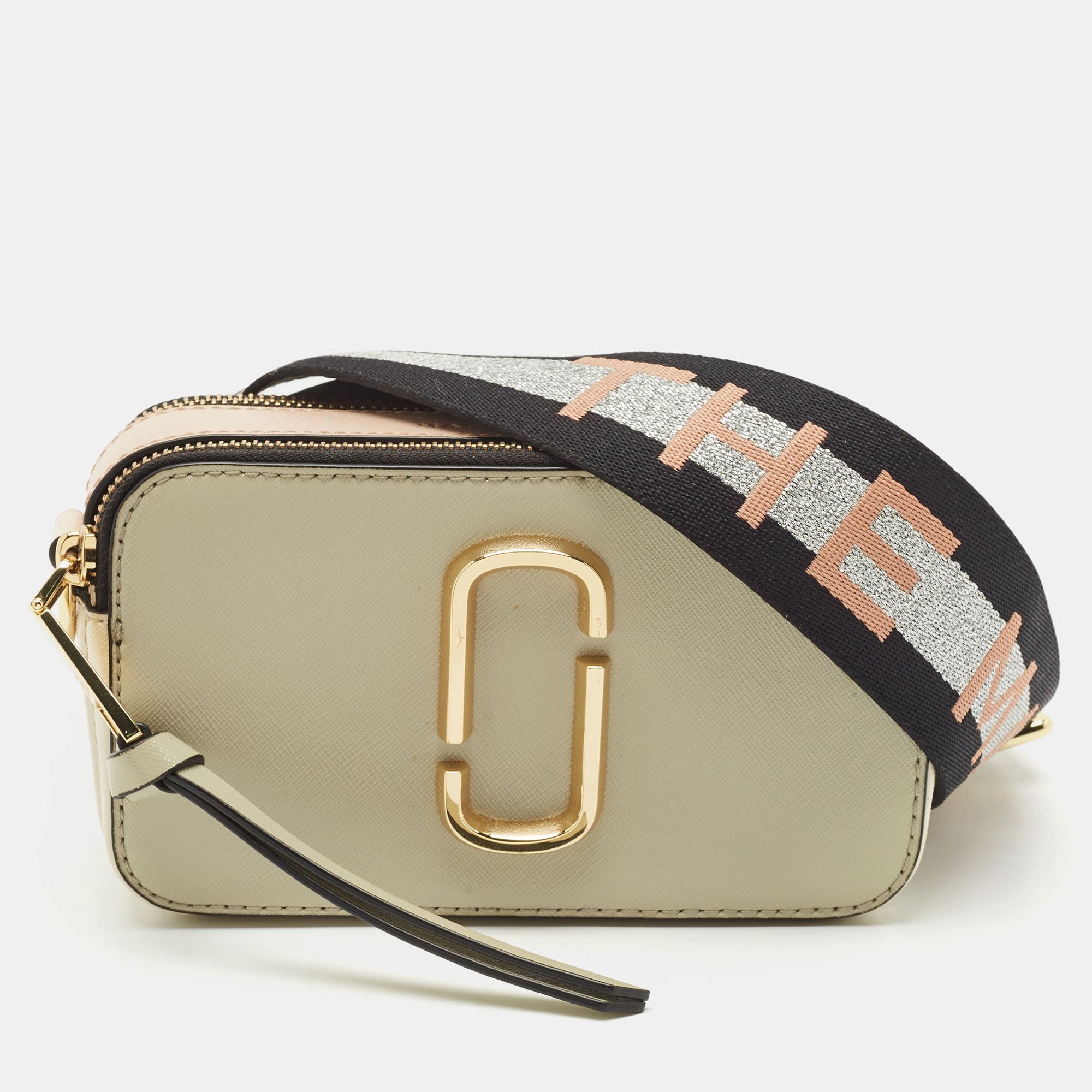 Marc Jacobs Tricolor Patent Leather Snapshot Camera Crossbody Bag, Multicolor
Marc Jacobs Tricolor Patent Leather Snapshot Camera Crossbody Bag, Multicolor
