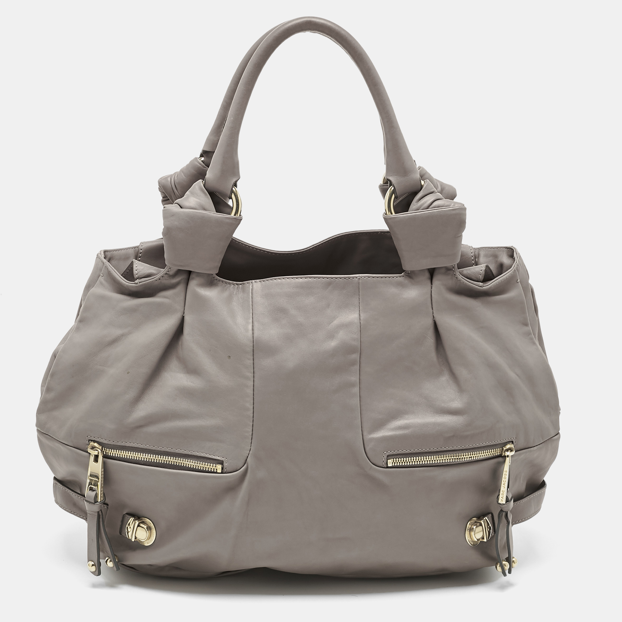 Marc Jacobs Grey Leather Mercer Parker Satchel - Marc Jacobs - Modalova