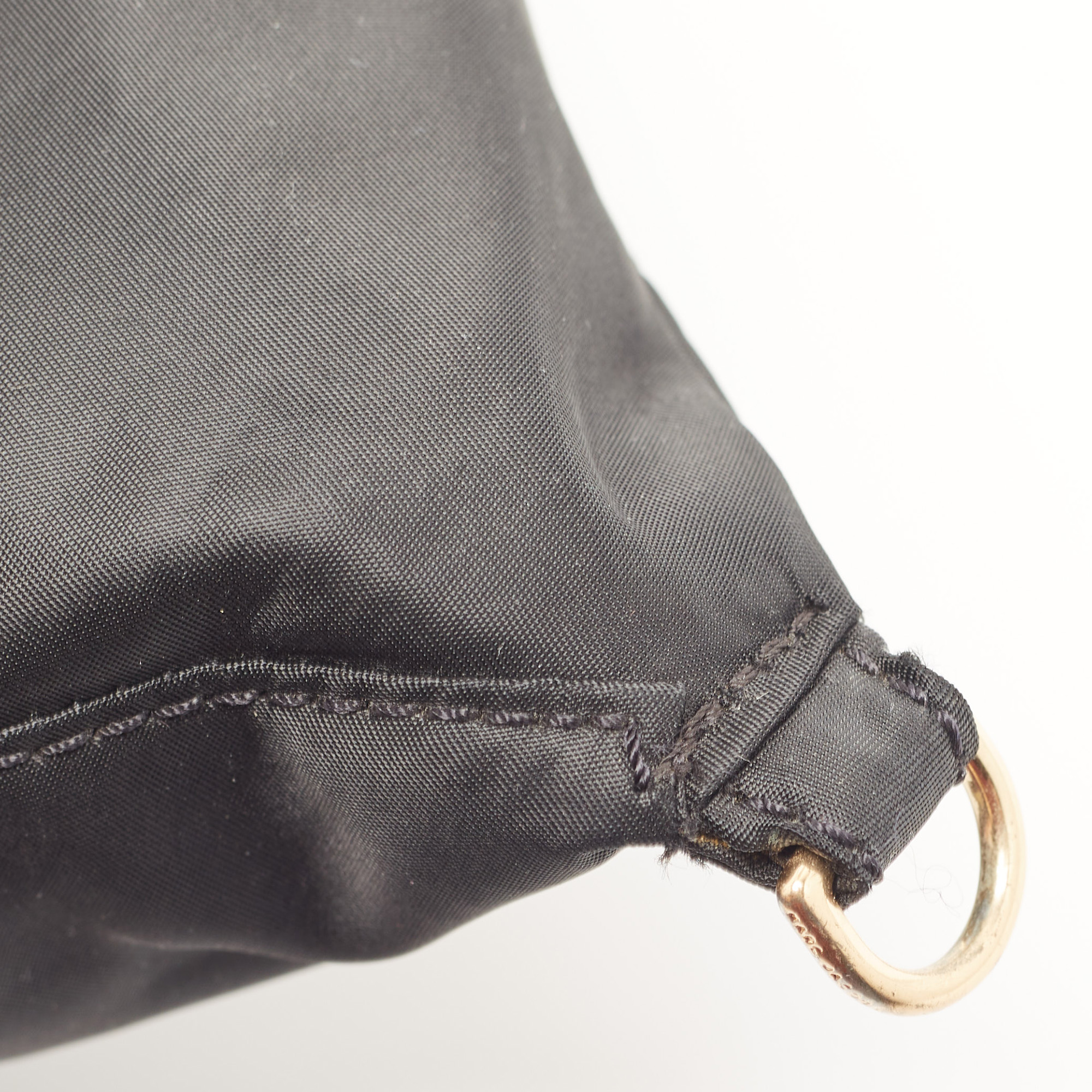 Marc Jacobs Black Nylon Sequin Embellished Wingman Tote