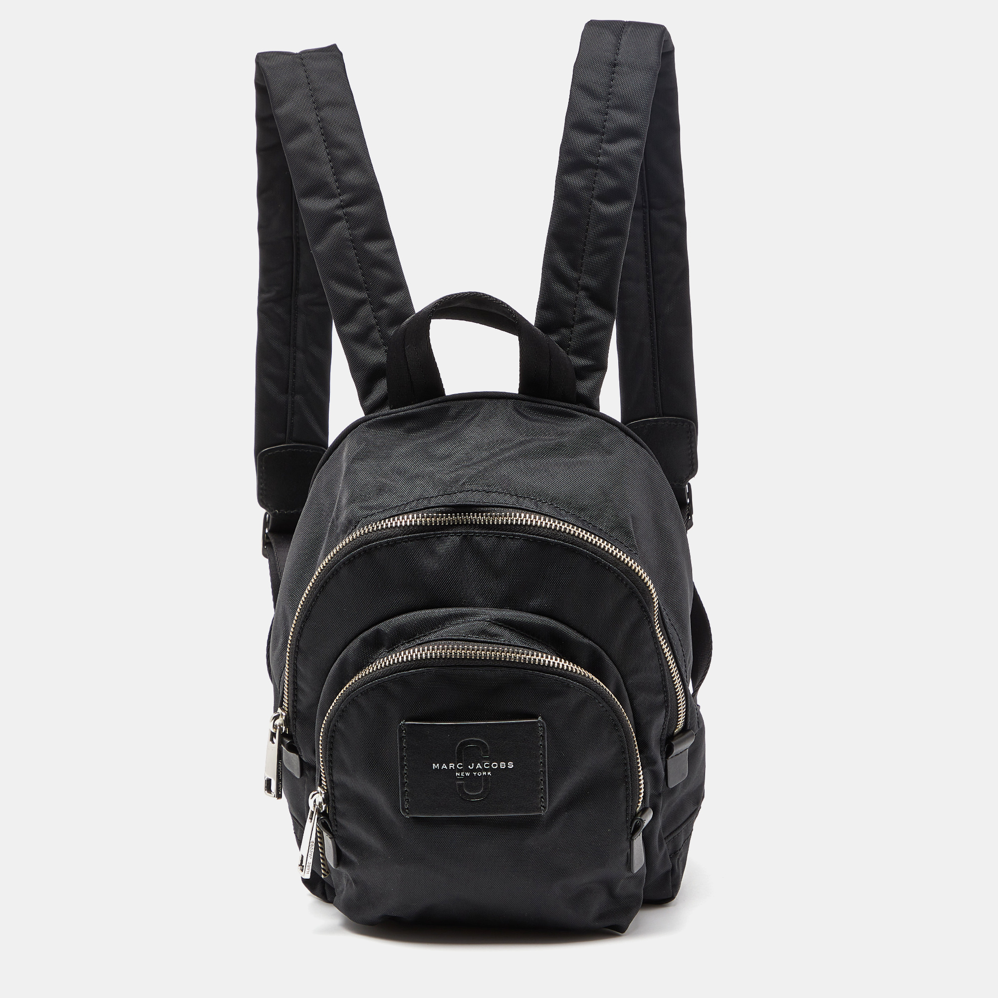 Marc Jacobs Black Nylon Mini Backpack