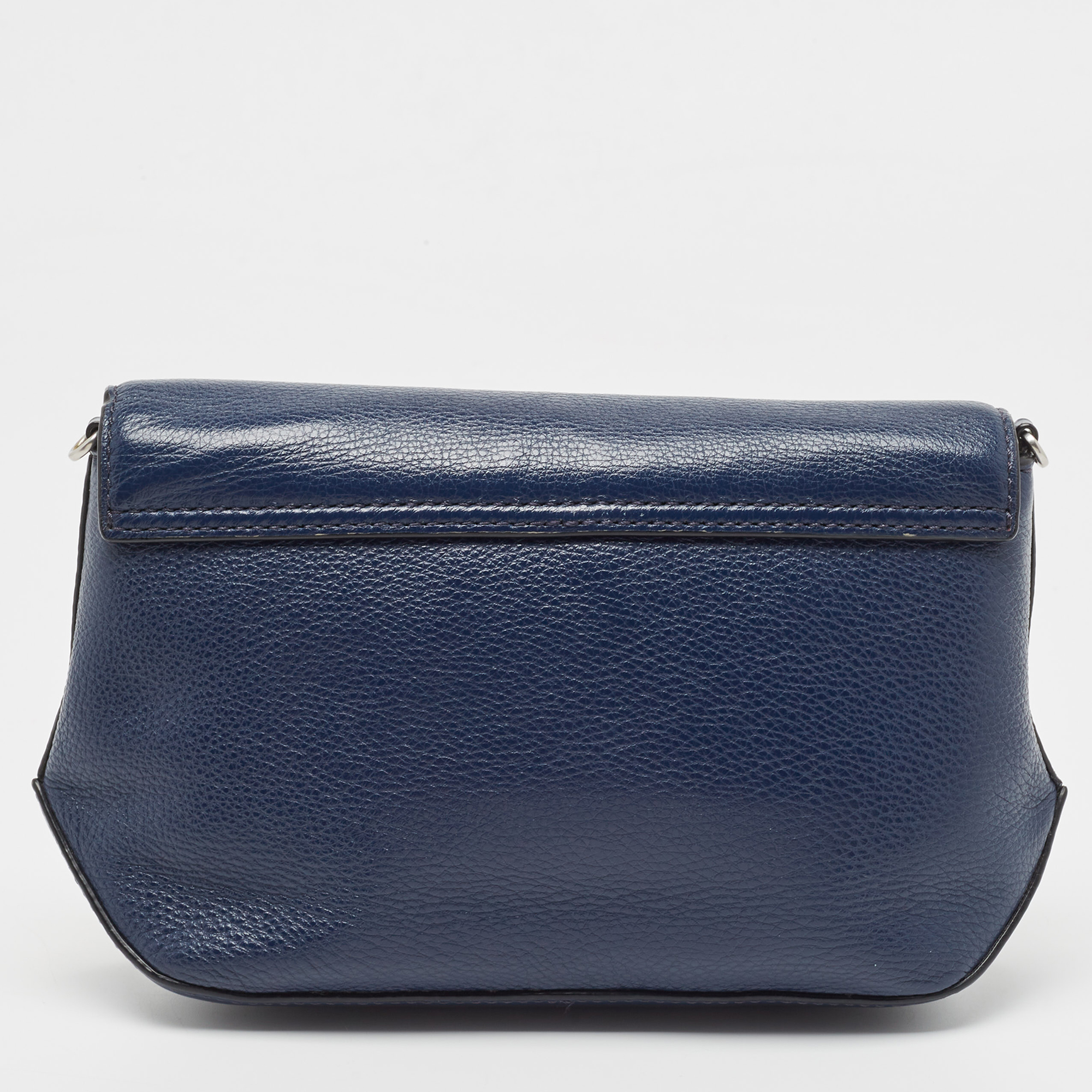 Marc Jacobs Navy Blue Leather Too Hot To Handle Noa Crossbody Bag