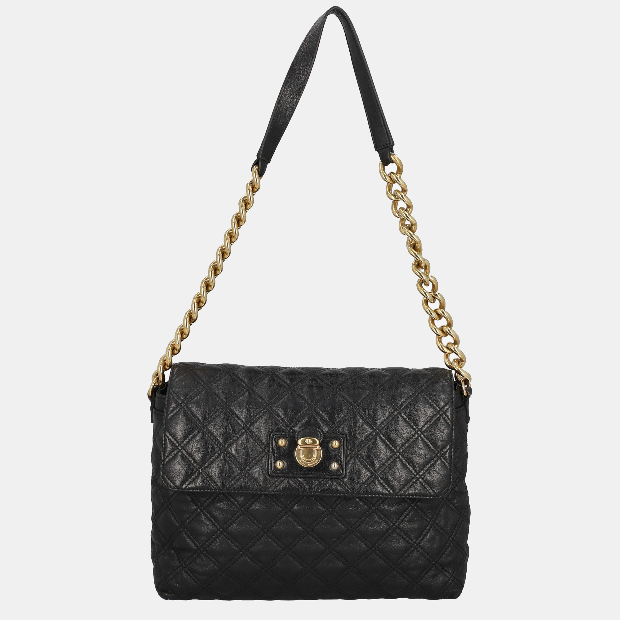 Marc Jacobs  Women's Leather Shoulder Bag - Black - One Size