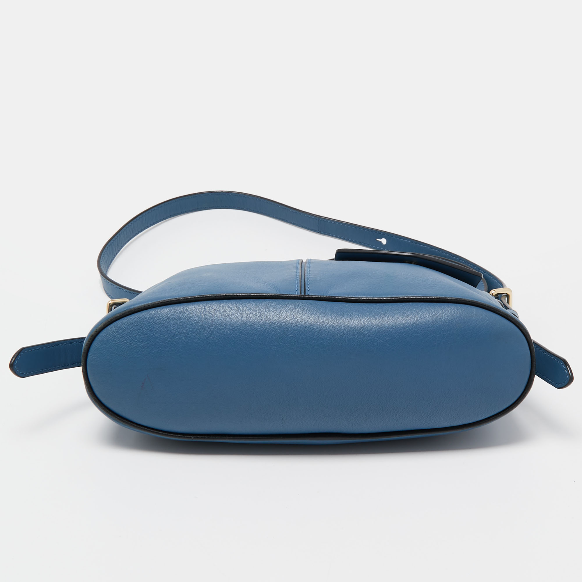 Marc Jacobs Blue Leather Small Crossbody Bag