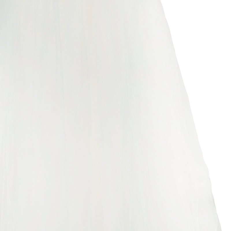 Marchesa Ruffle Embellished Wedding Dress XS