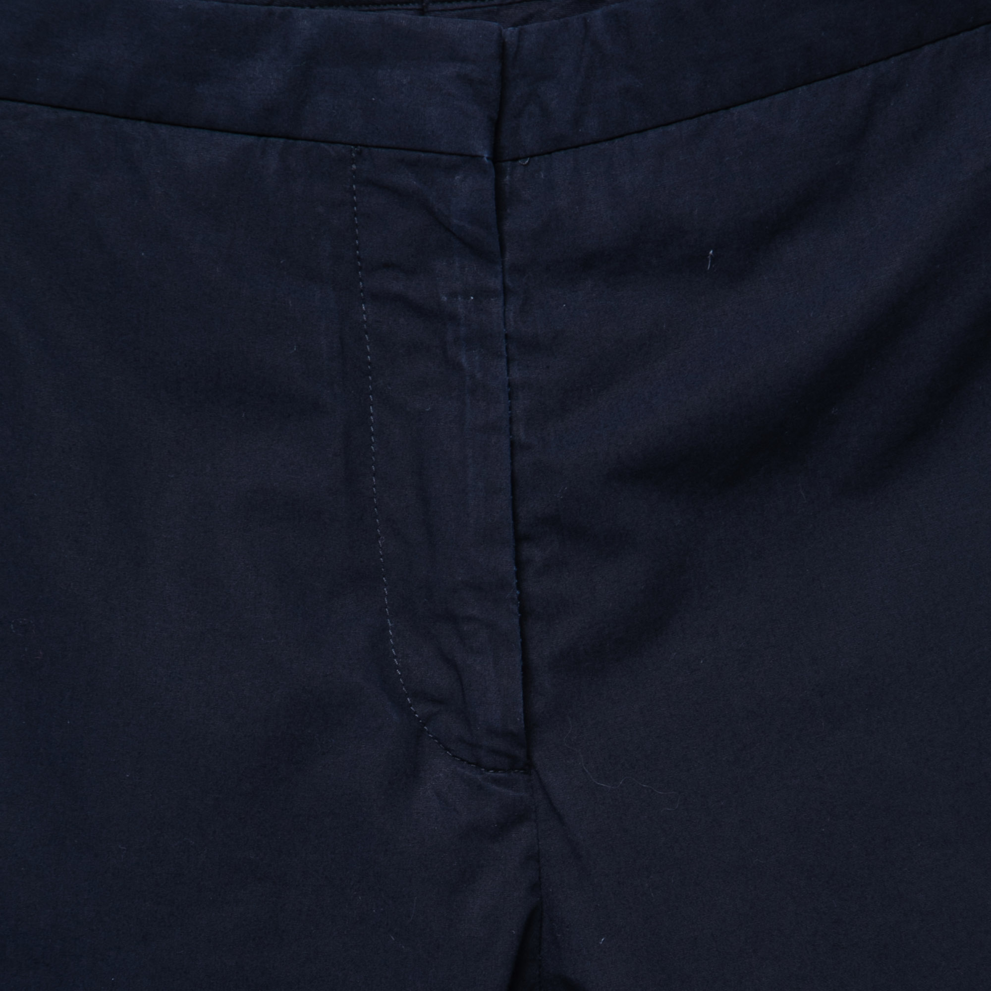 Marni Navy Blue Cotton Trousers M