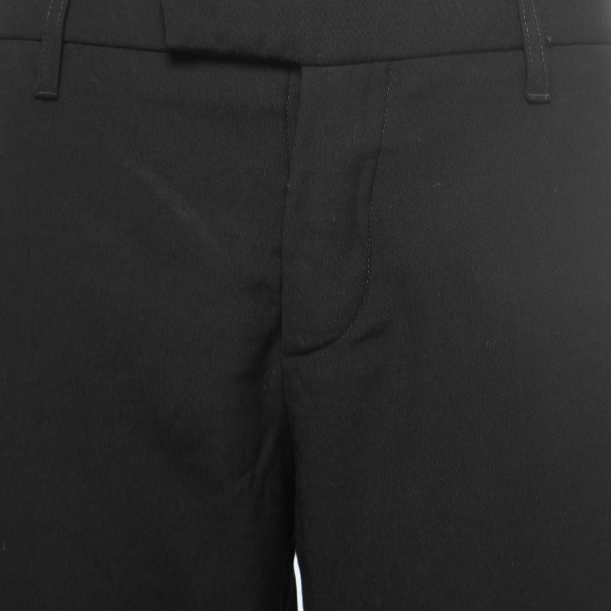 Marni Black Wool Bermuda Shorts M