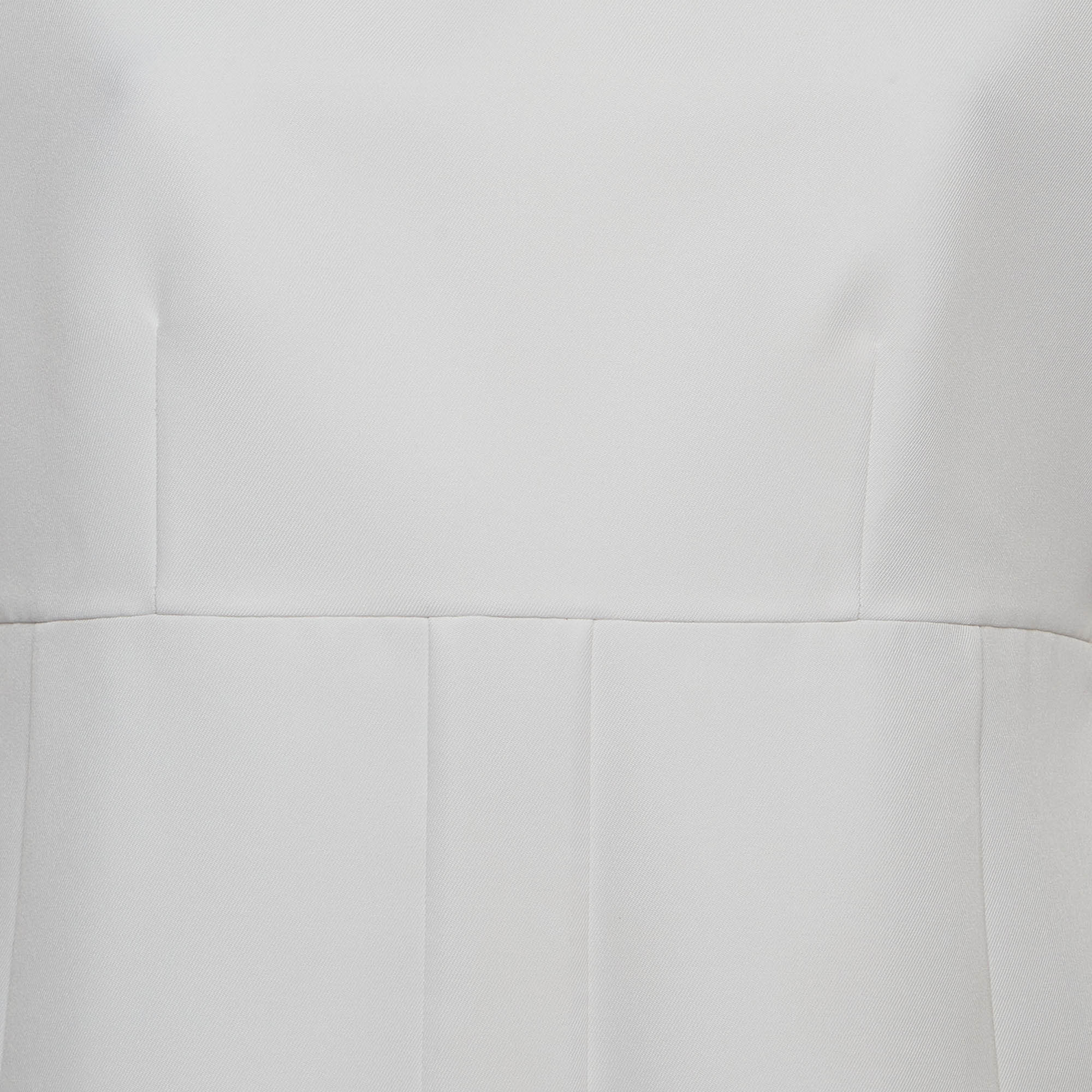 Marni White Peplum Top M