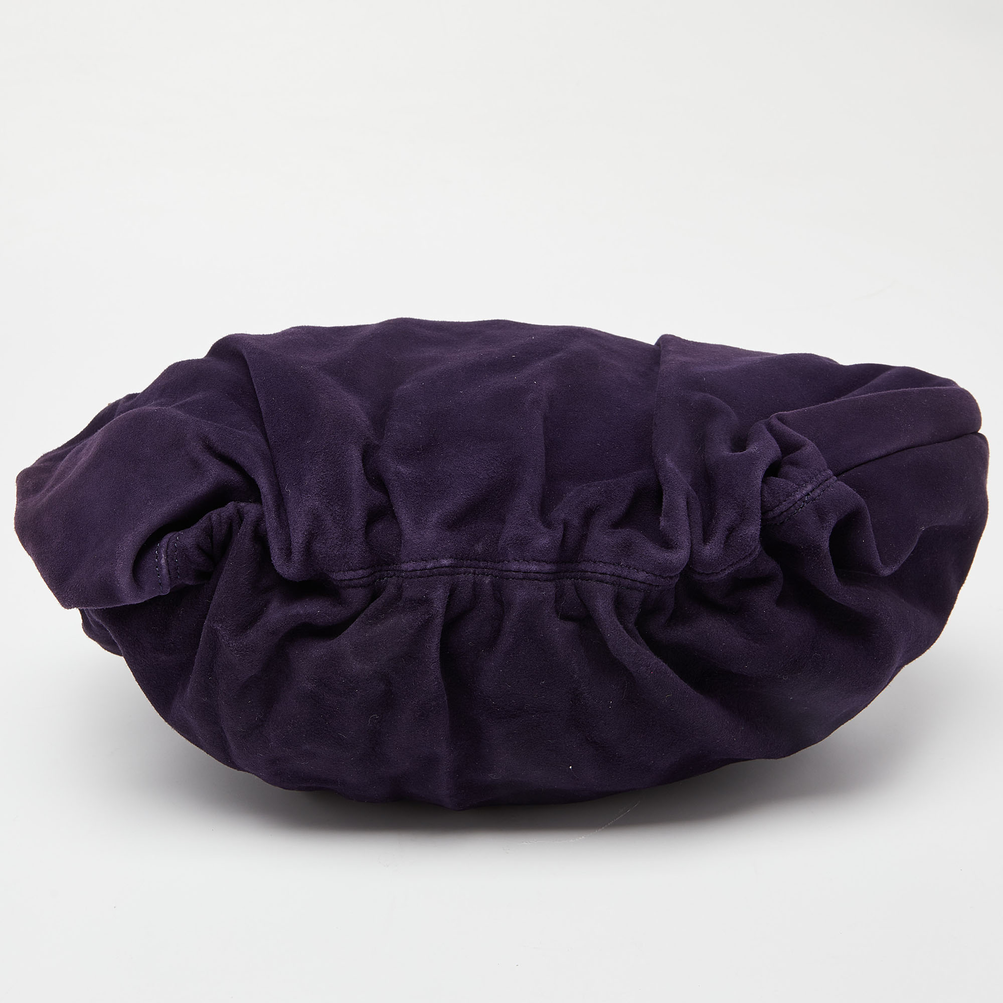 Marni Purple Suede And Leather Frame Shoulder Bag