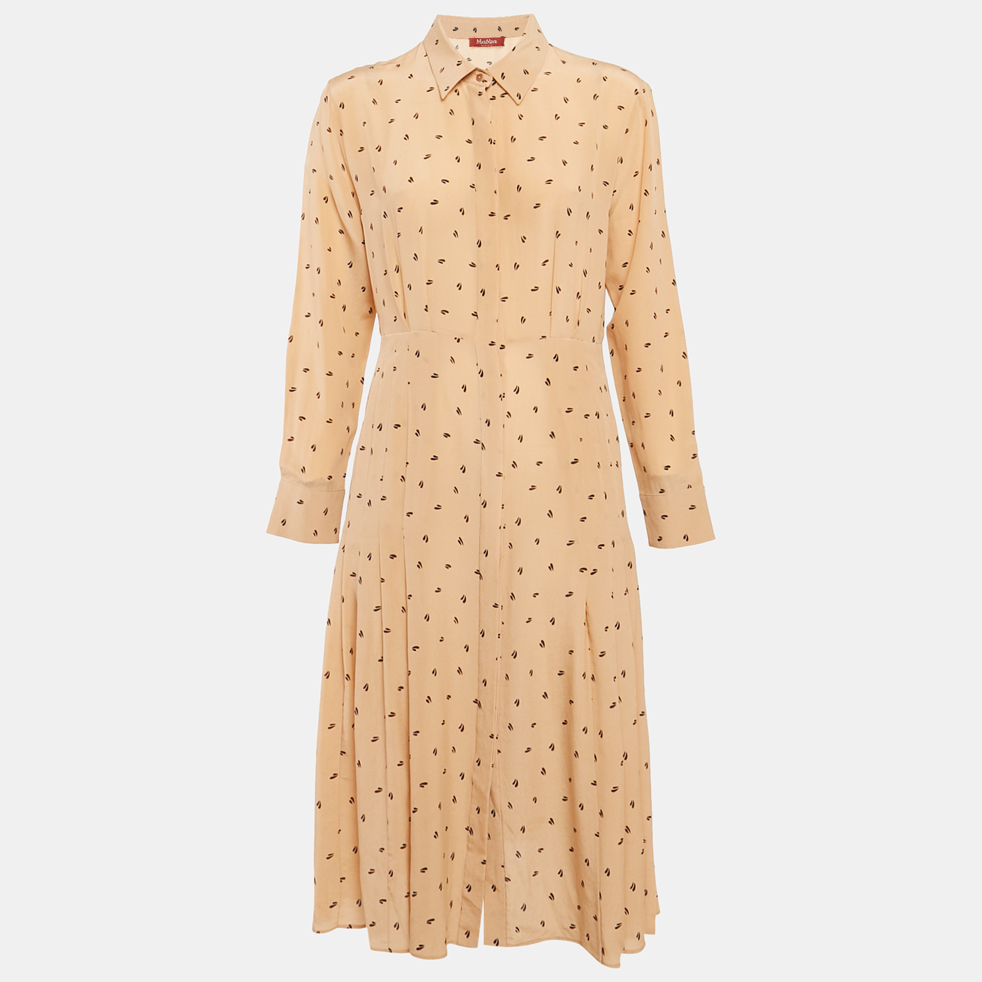 Max Mara Studio Peach Printed Silk Pleated Shorts Dress M, Pink
Max Mara Studio Peach Printed Silk Pleated Shorts Dress M, Pink