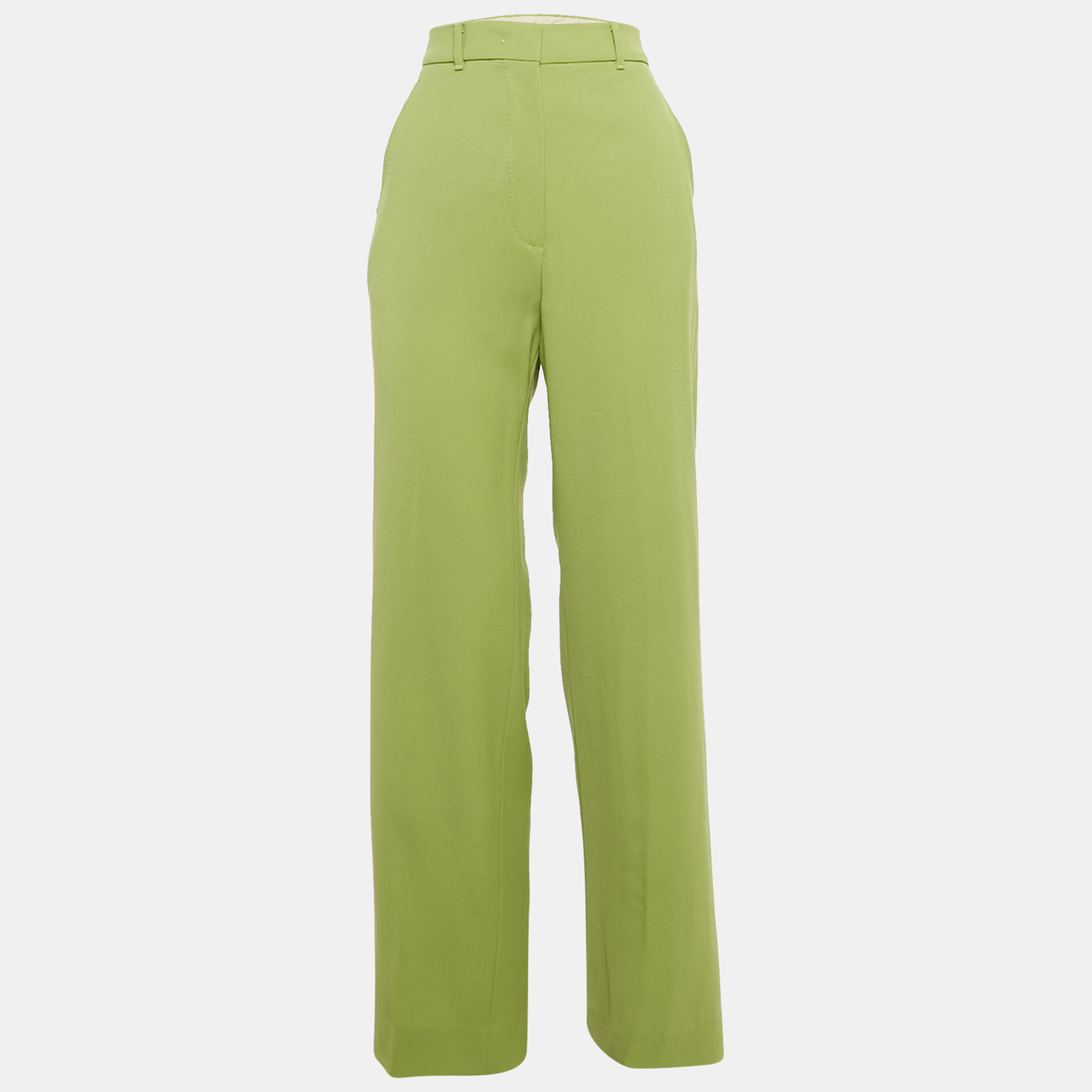 Max Mara Studio Green Gabardine High-Rise Trousers S
Max Mara Studio Green Gabardine High-Rise Trousers S